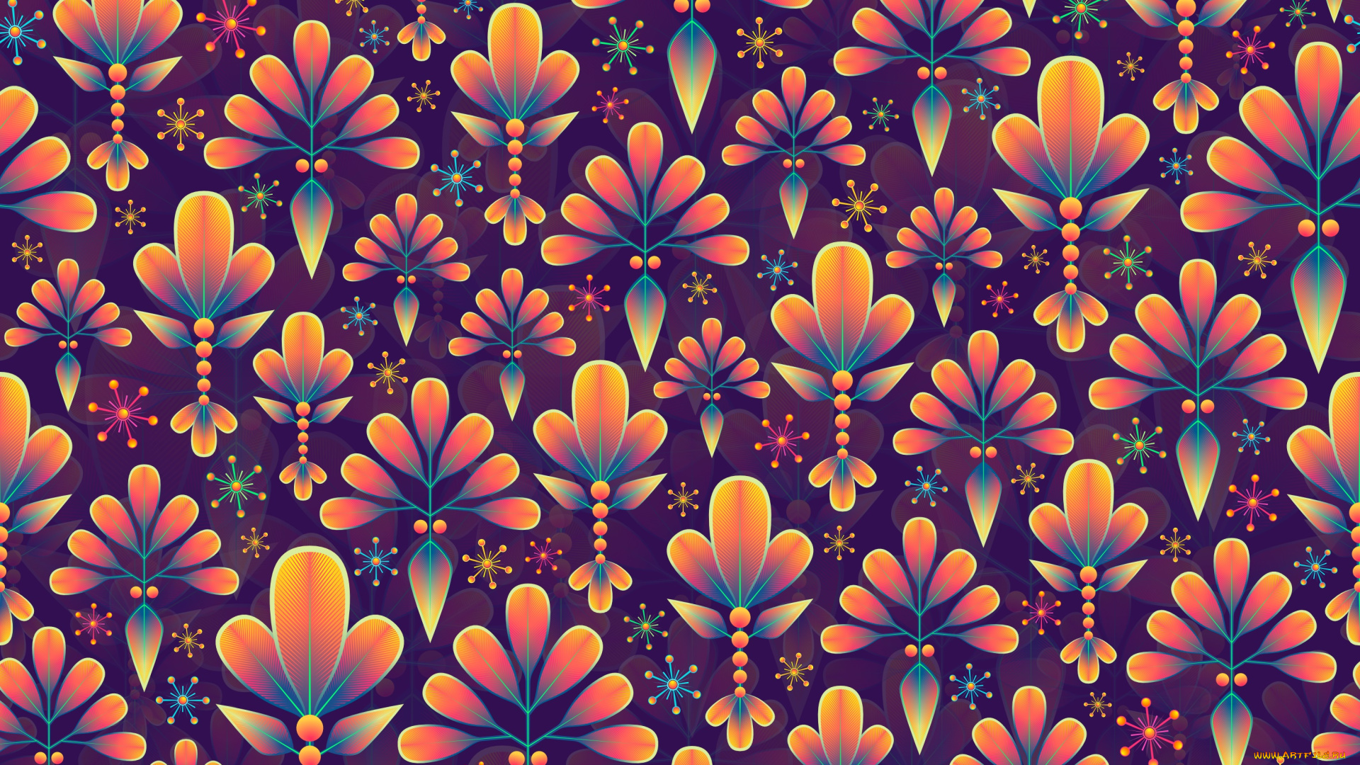 векторная, графика, цветы, , flowers, фон, цветы