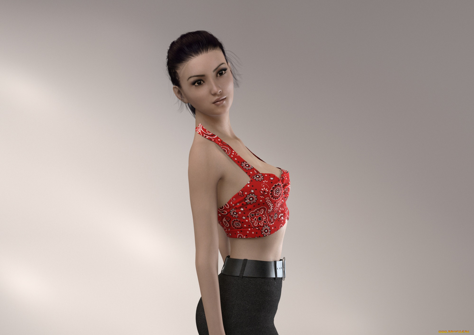 3д, графика, люди, , people, девушка, взгляд, фон