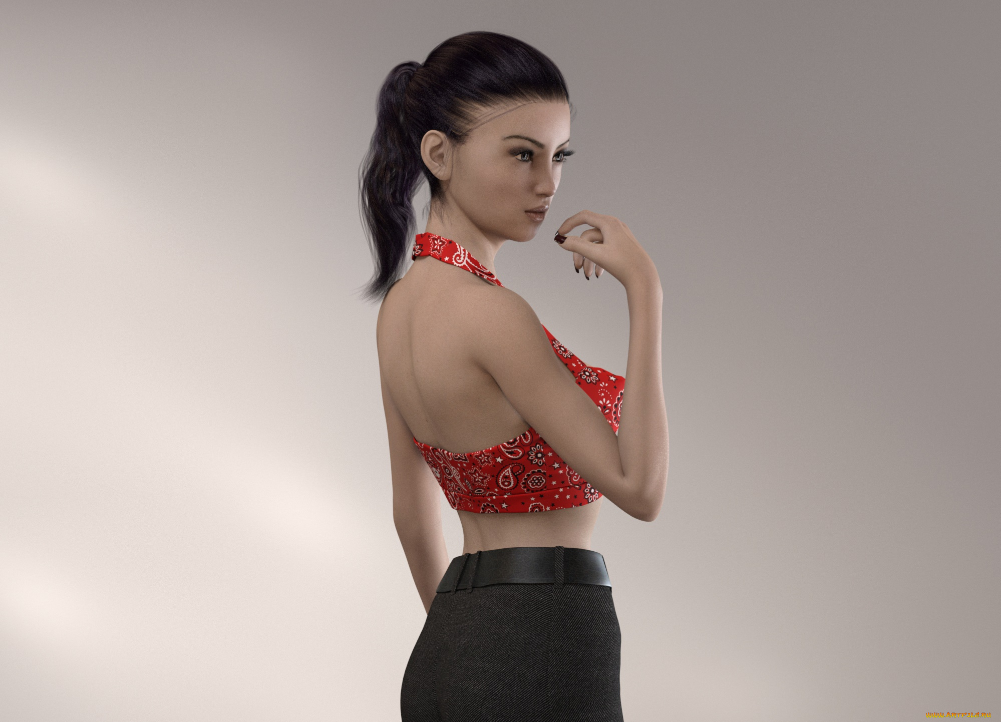 3д, графика, люди, , people, девушка, взгляд, фон