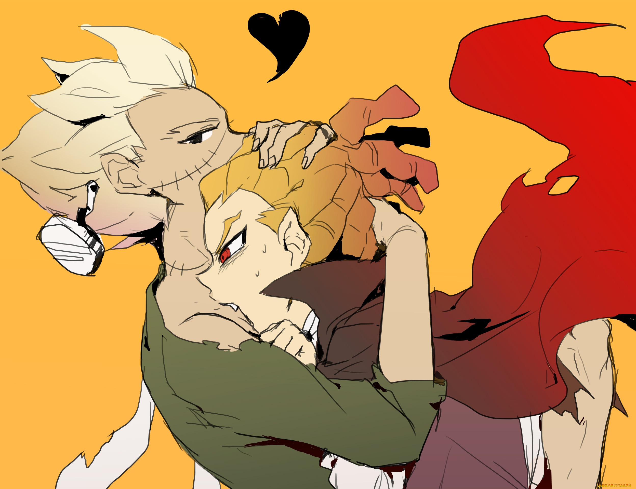 аниме, inazuma, eleven, парни