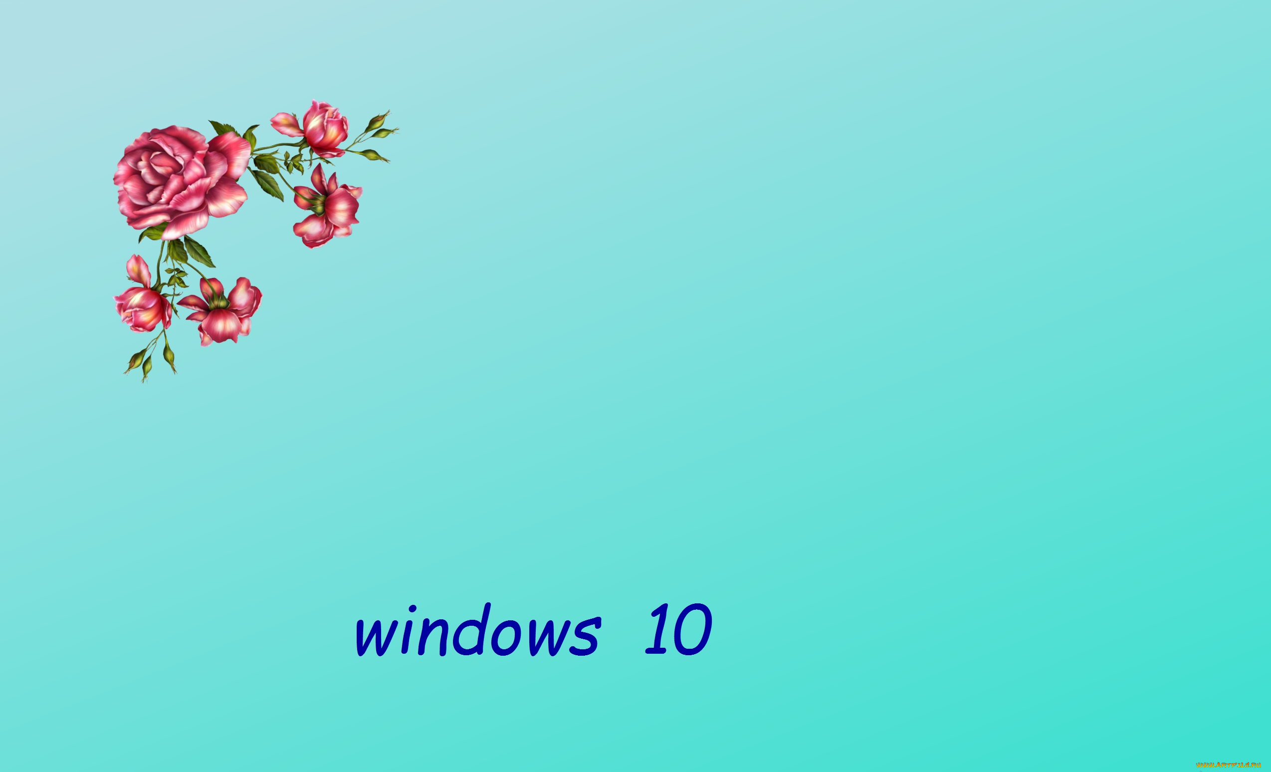 компьютеры, windows, , 10, фон, логотип