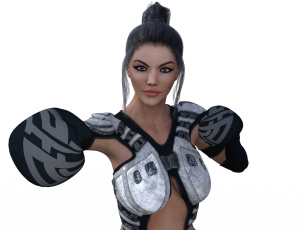 обоя 3д графика, спорт , sport, фон, взгляд, девушка