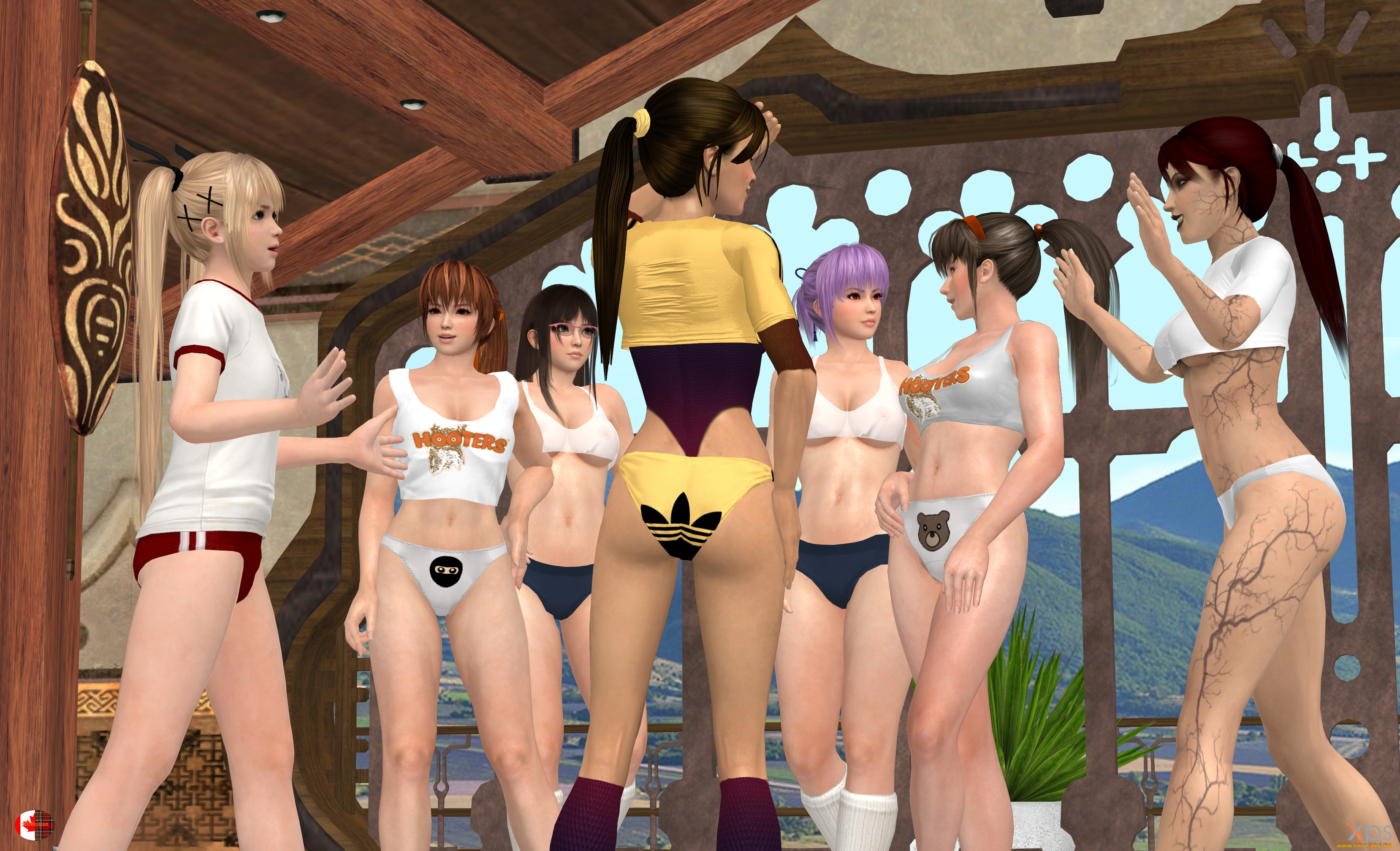 3д, графика, фантазия, , fantasy, девушки, взгляд, фон