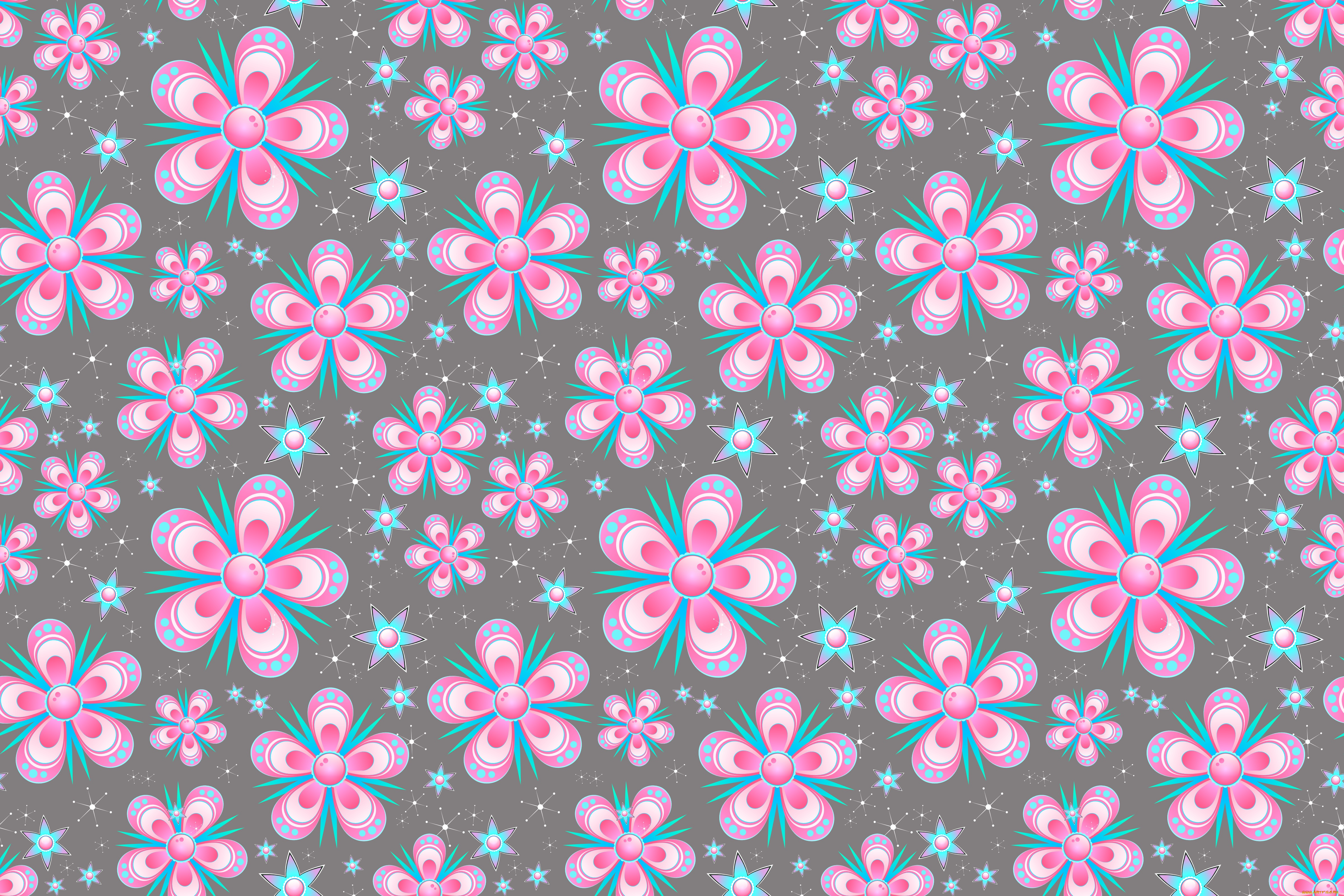 векторная, графика, цветы, , flowers, фон, цветы