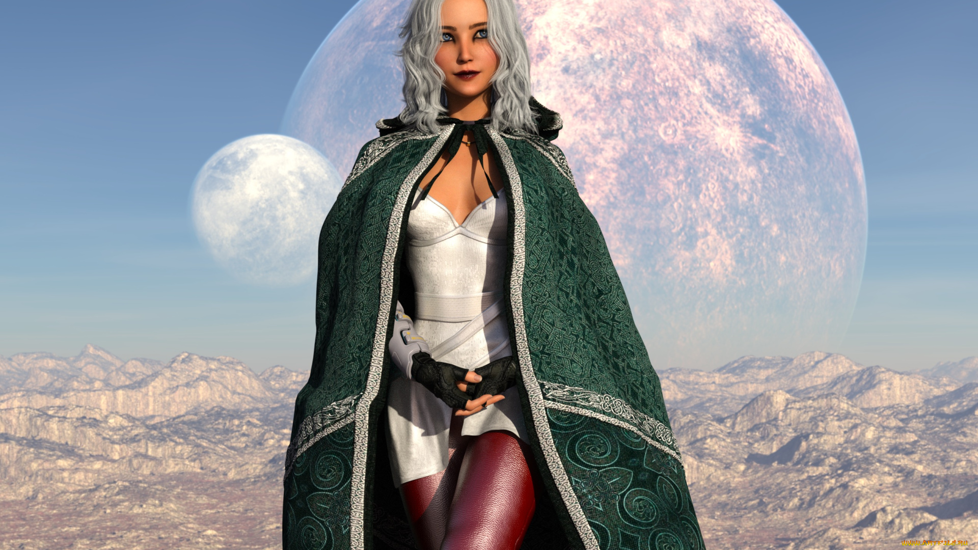 3д, графика, люди, , people, девушка, фон, взгляд