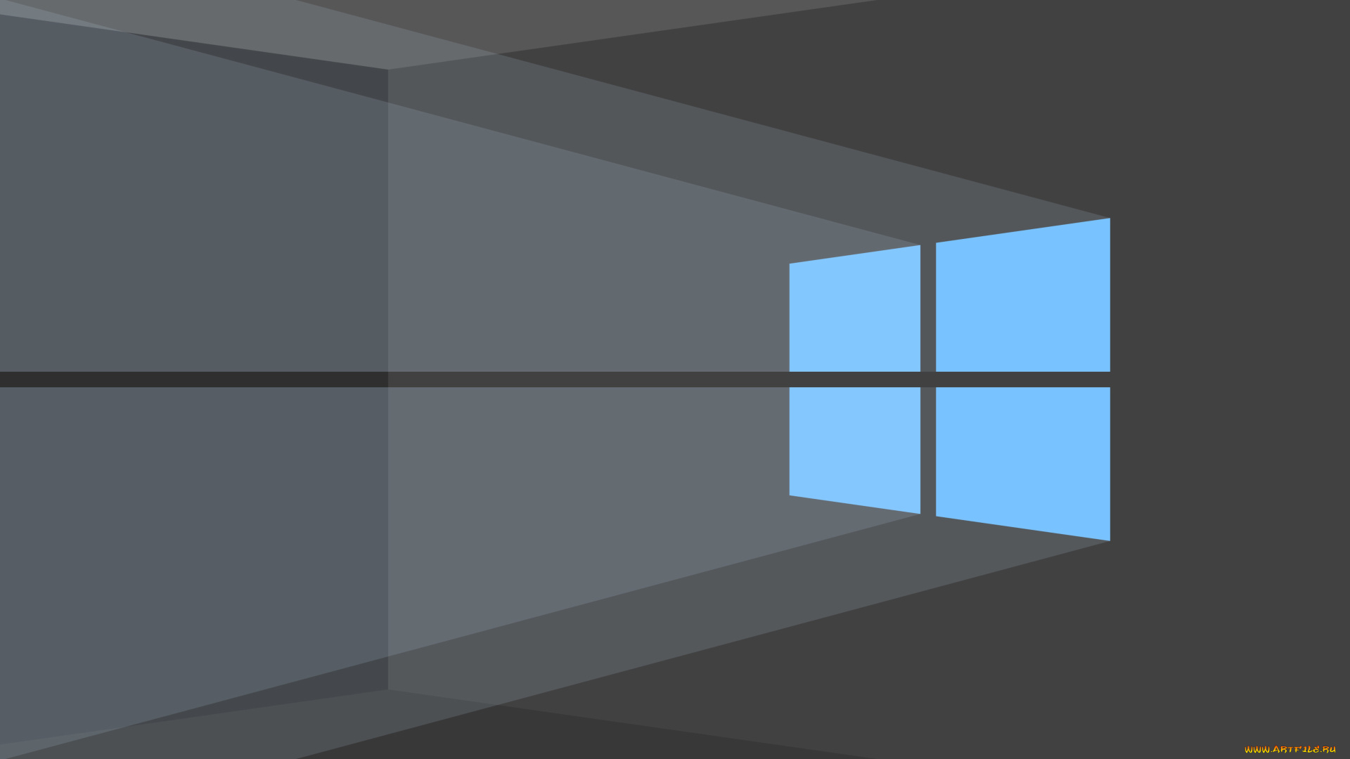 компьютеры, windows, , 10, фон, логотип