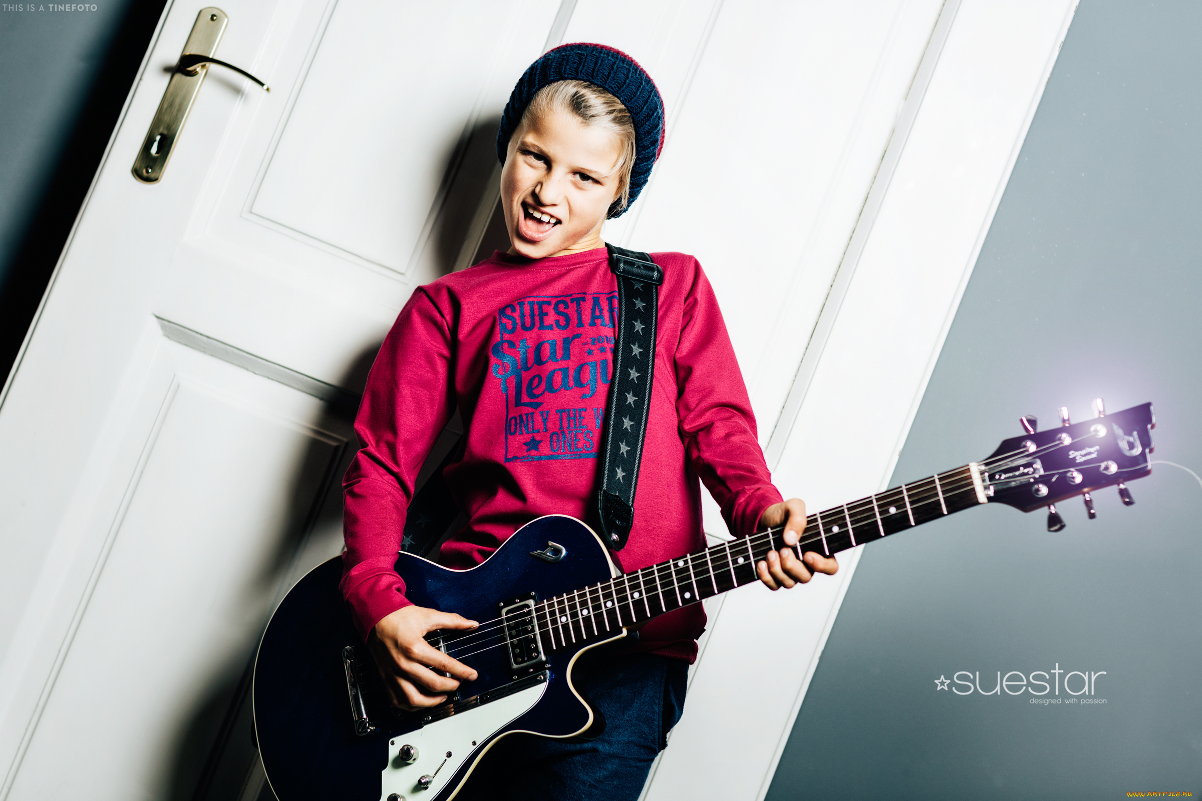 музыка, -другое, дверь, гитара, ребенок