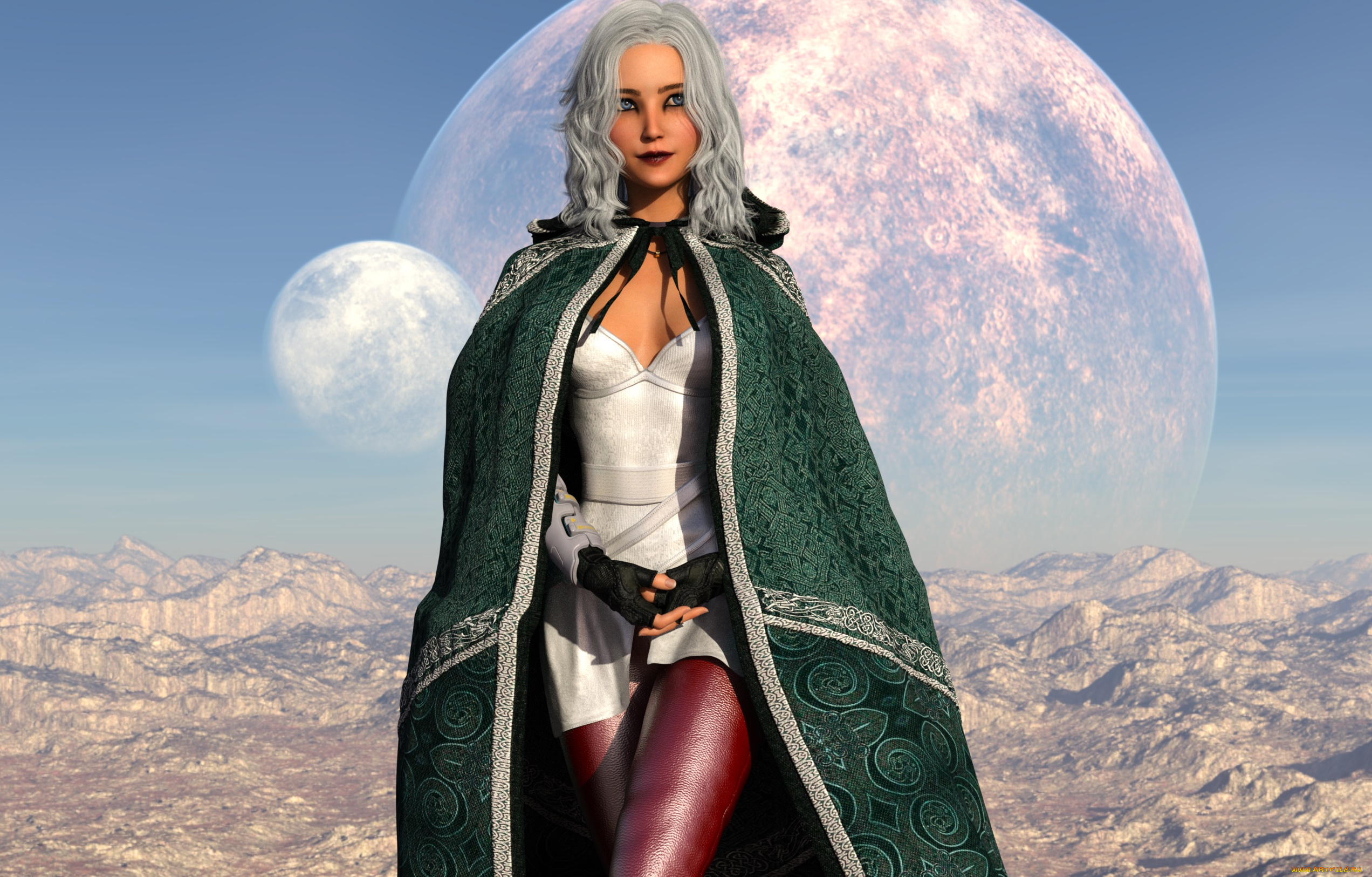 3д, графика, люди, , people, девушка, фон, взгляд