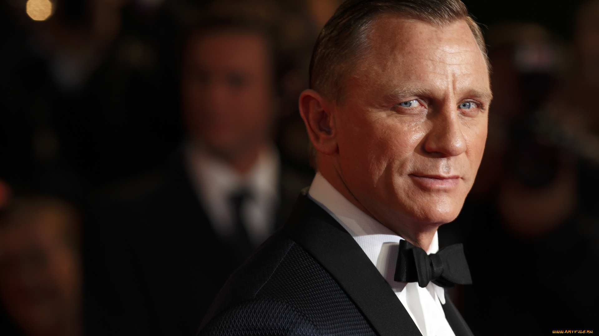 мужчины, daniel, craig, толпа, костюм, актер