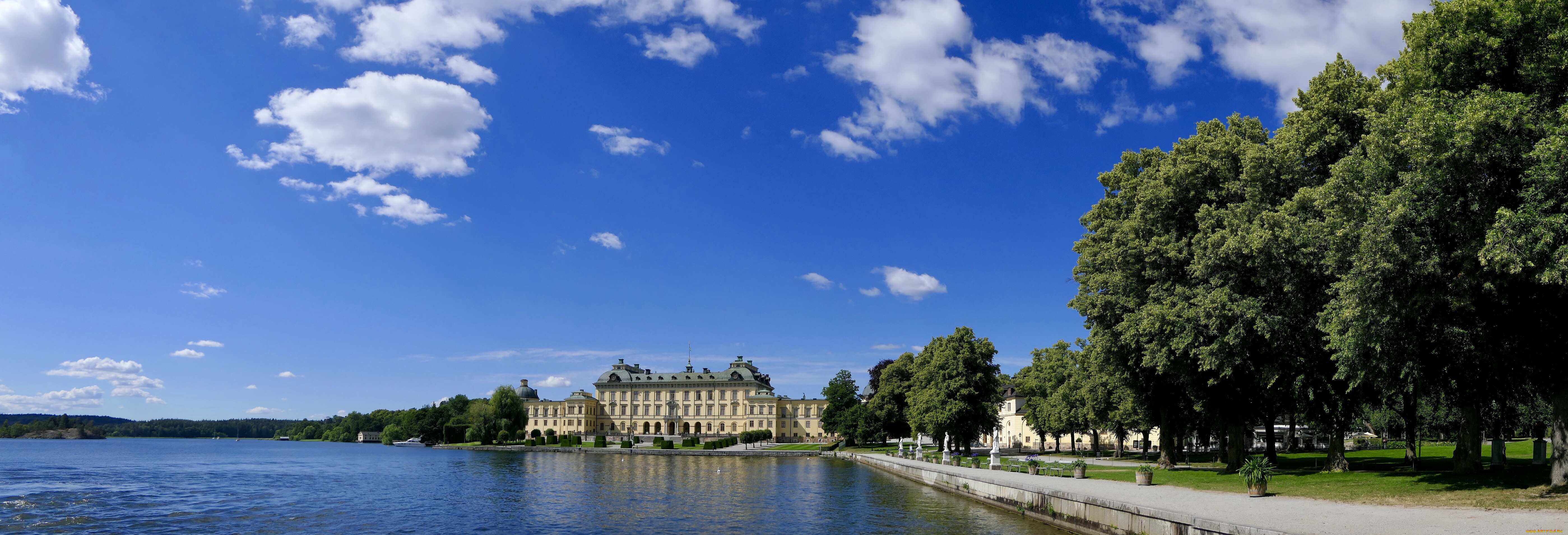 drottningholm, palace, города, стокгольм, , швеция, дроттнингхольм, дротнингхольм, дворцово-парковый, ансамбль, остров, лувен, озеро, меларен, стокгольм