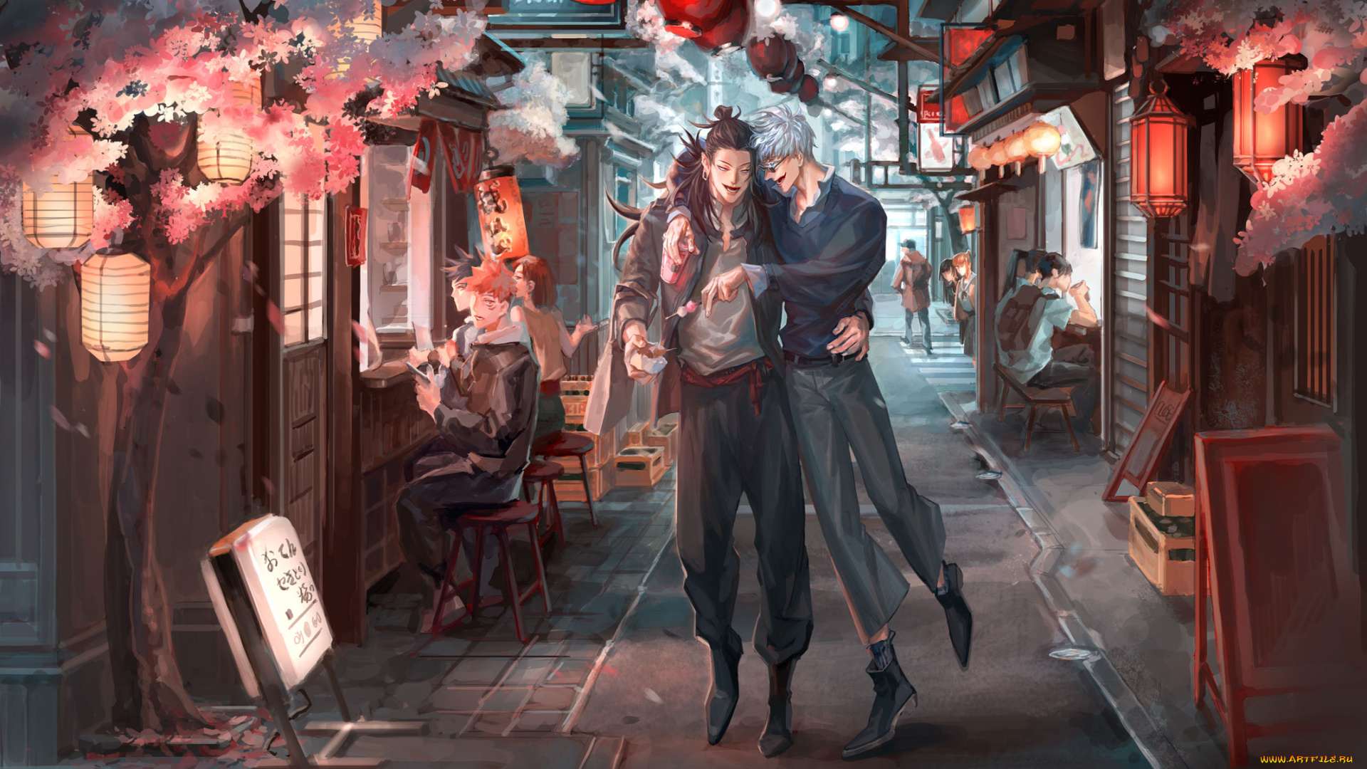 аниме, jujutsu, kaisen, магическая, битва