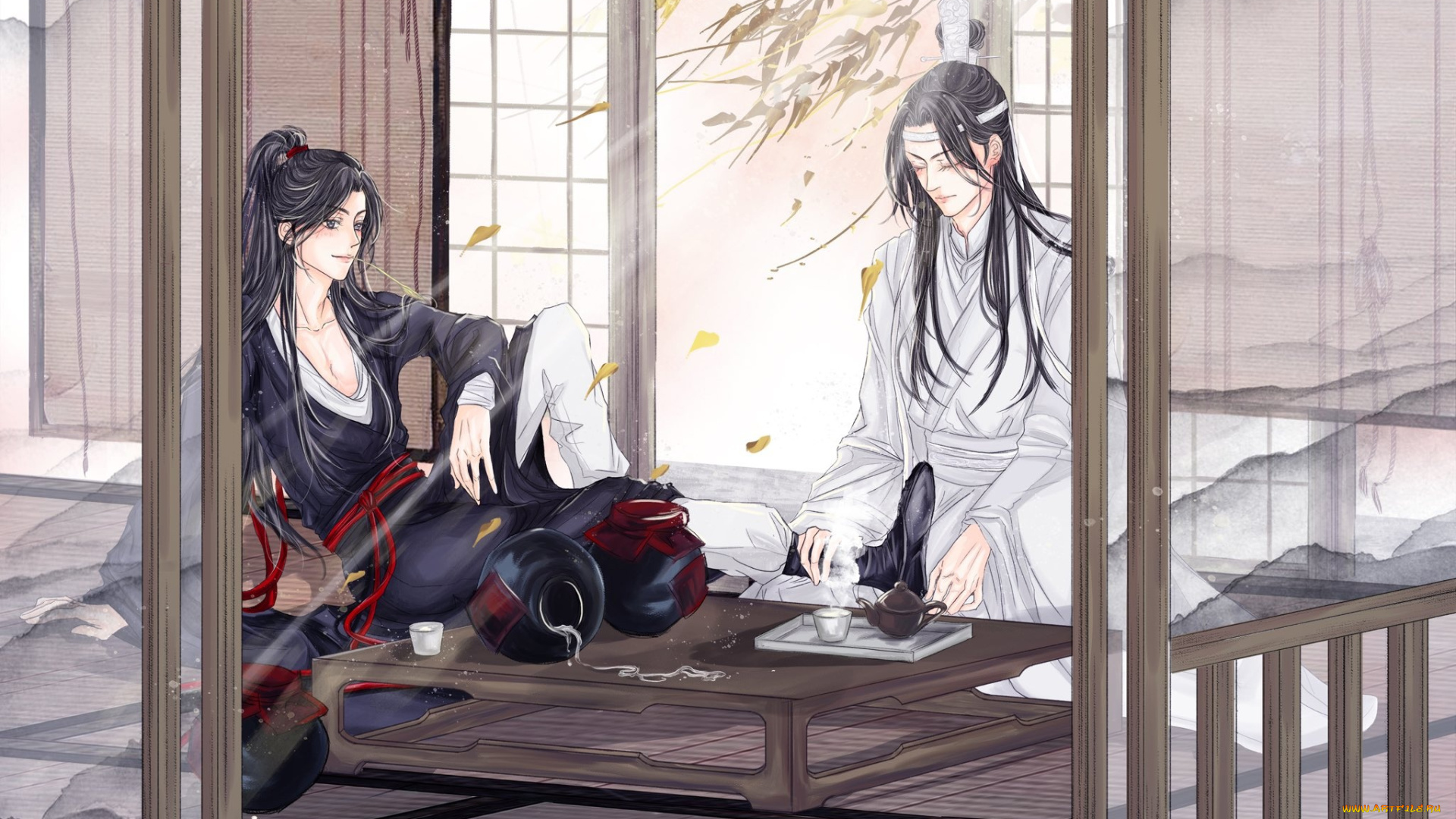 аниме, mo, dao, zu, shi, вэй, усянь, лань, ванцзы