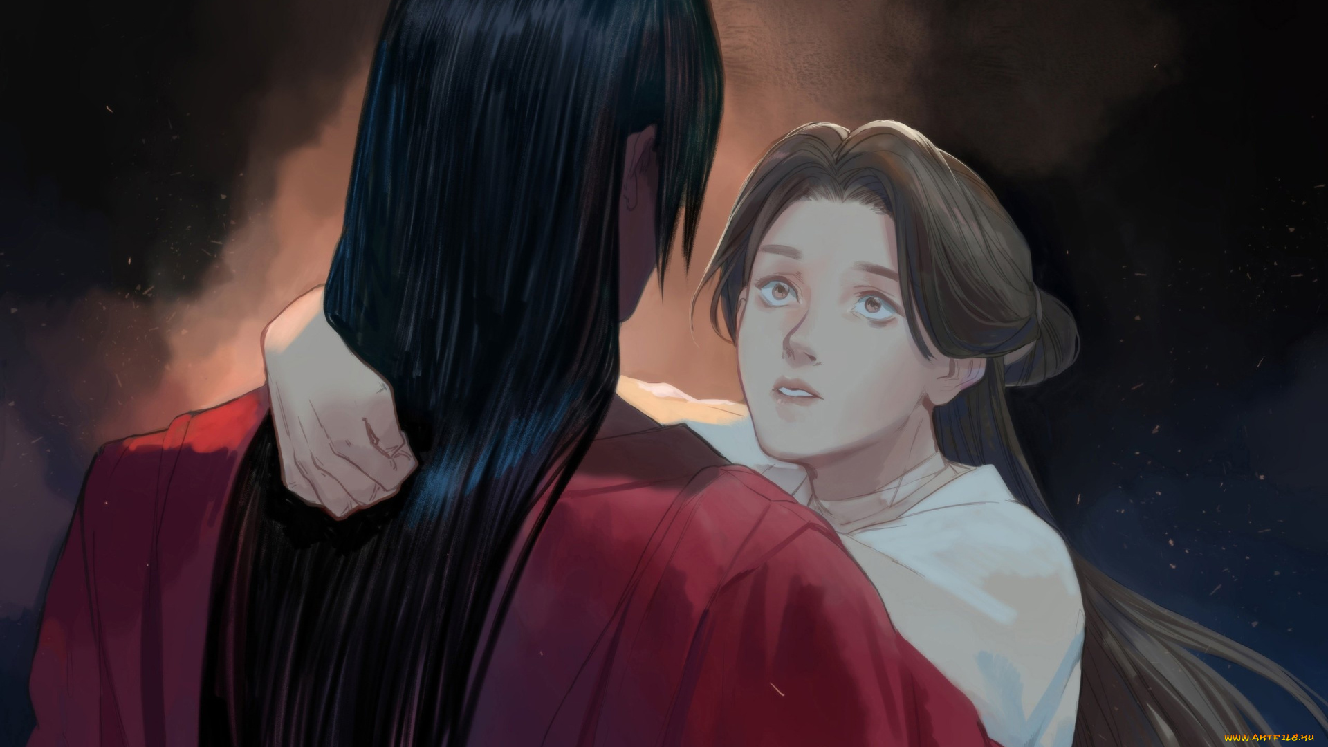 аниме, tian, guan, ci, fu, благословение, небожителей, tian, guan, ci, fu, мосян, тунсю