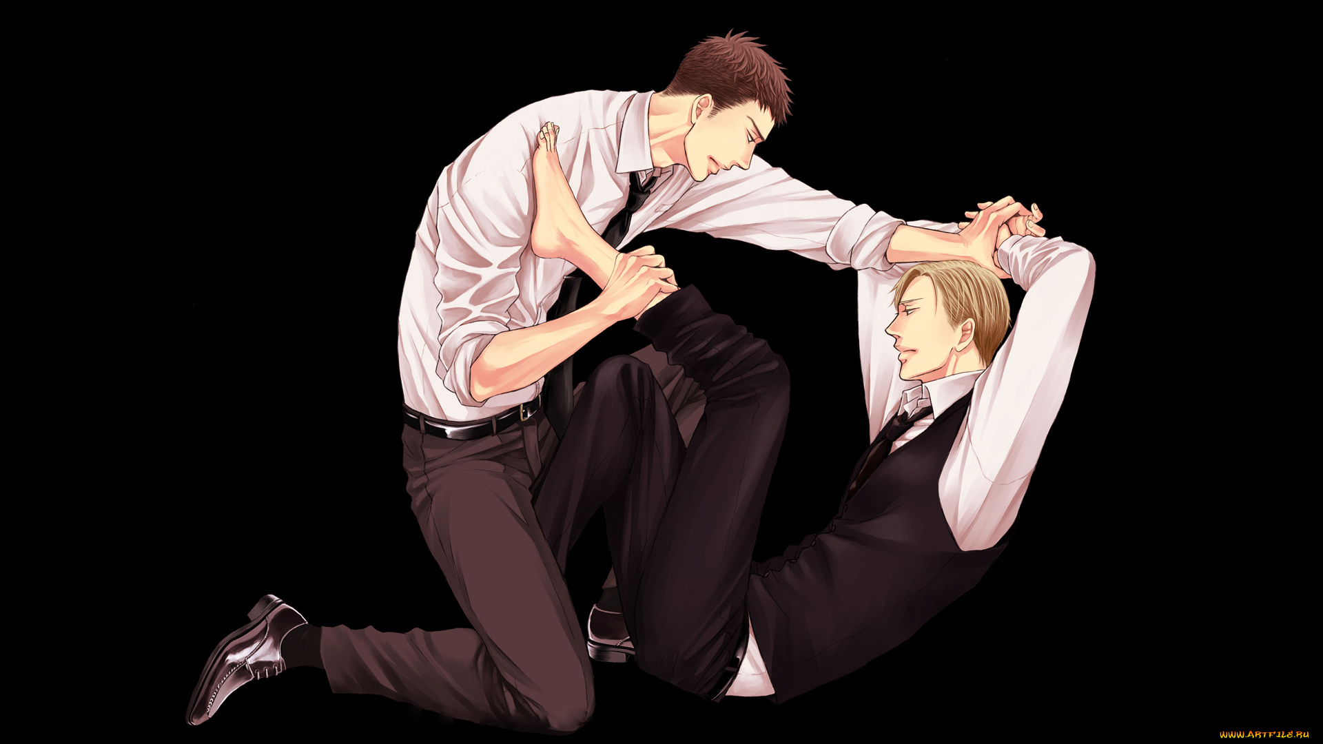 аниме, twittering, birds, never, fly, twittering, birds, never, fly