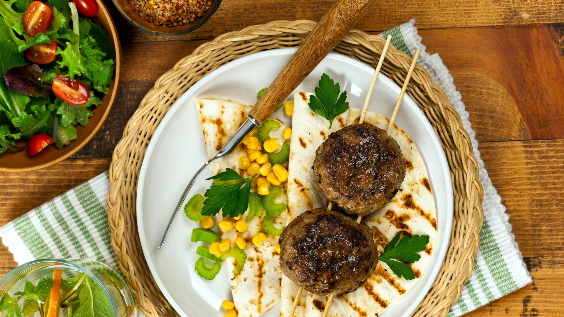 еда, мясные, блюда, котлеты