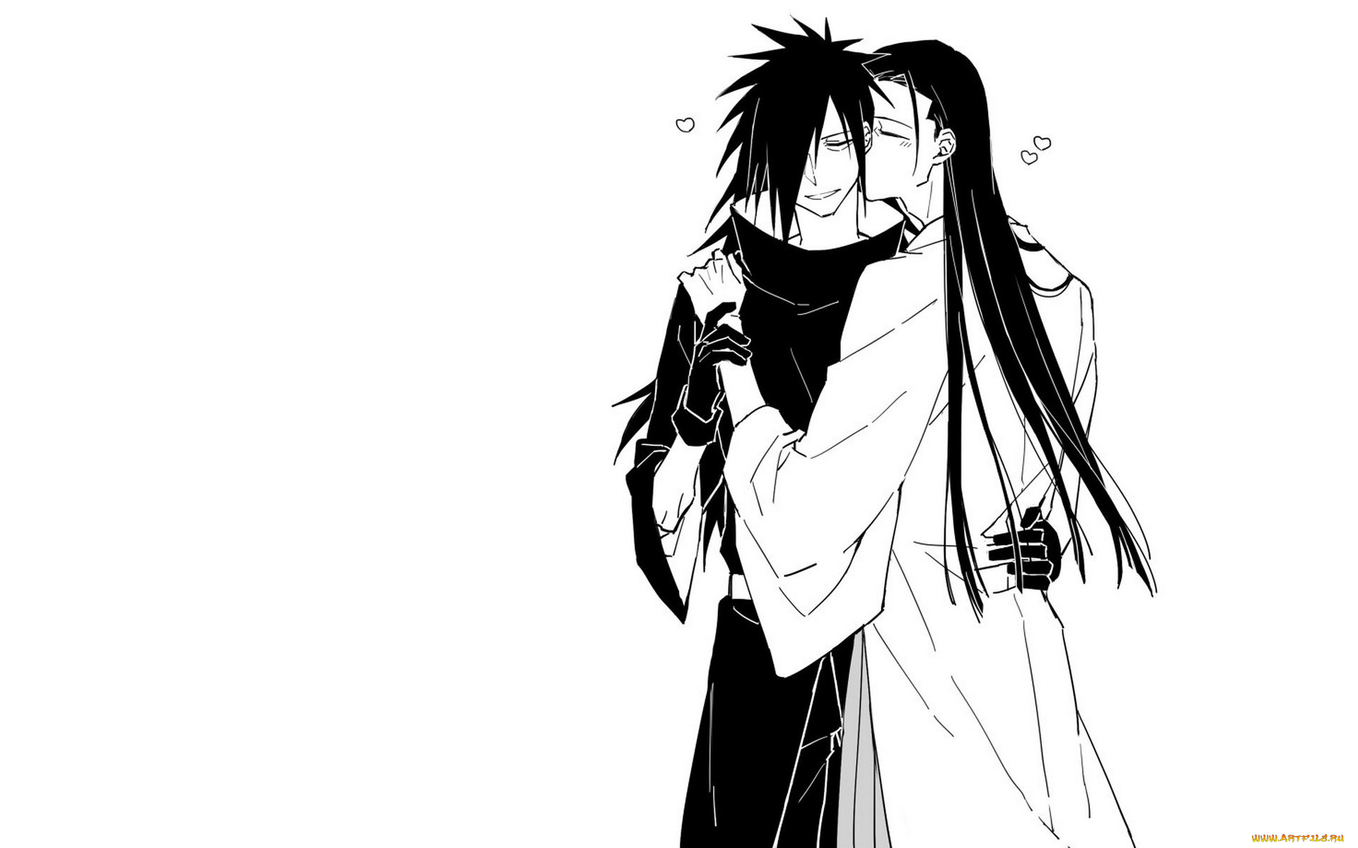 аниме, naruto, хаширама, сенджу, учиха, мадара