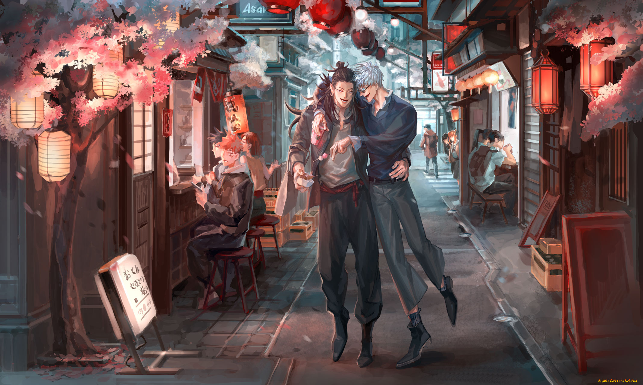 аниме, jujutsu, kaisen, магическая, битва