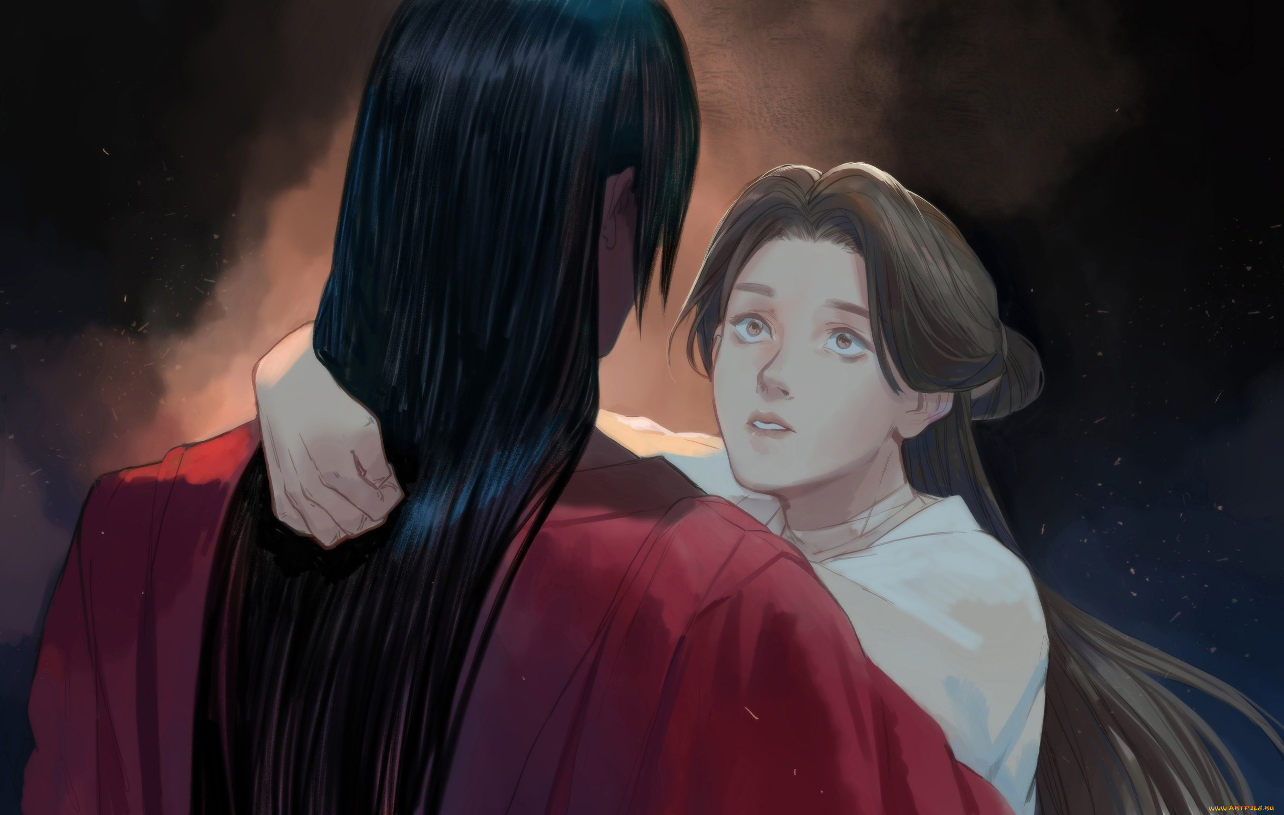 аниме, tian, guan, ci, fu, благословение, небожителей, tian, guan, ci, fu, мосян, тунсю