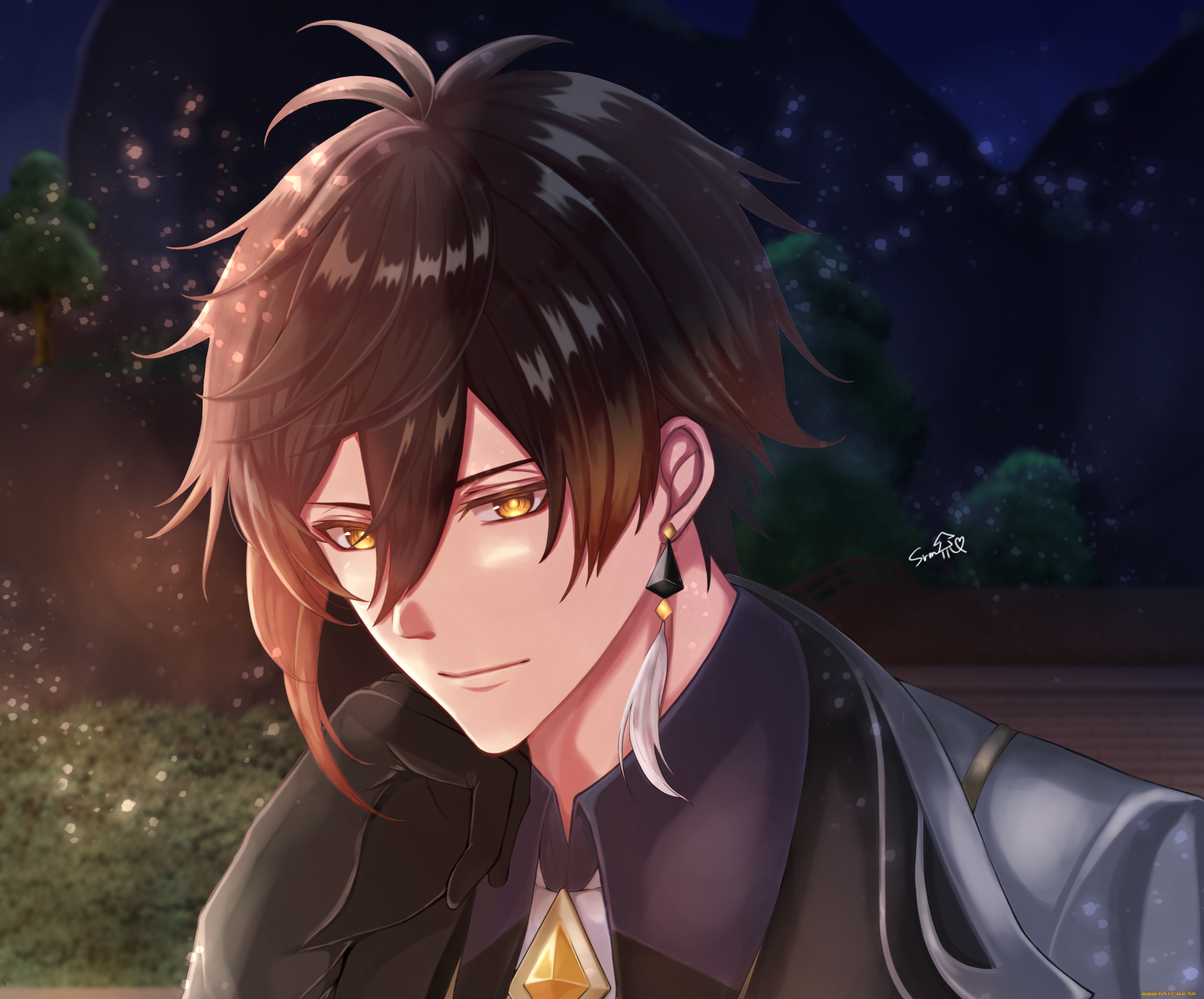 аниме, genshin, impact, genshin, impact