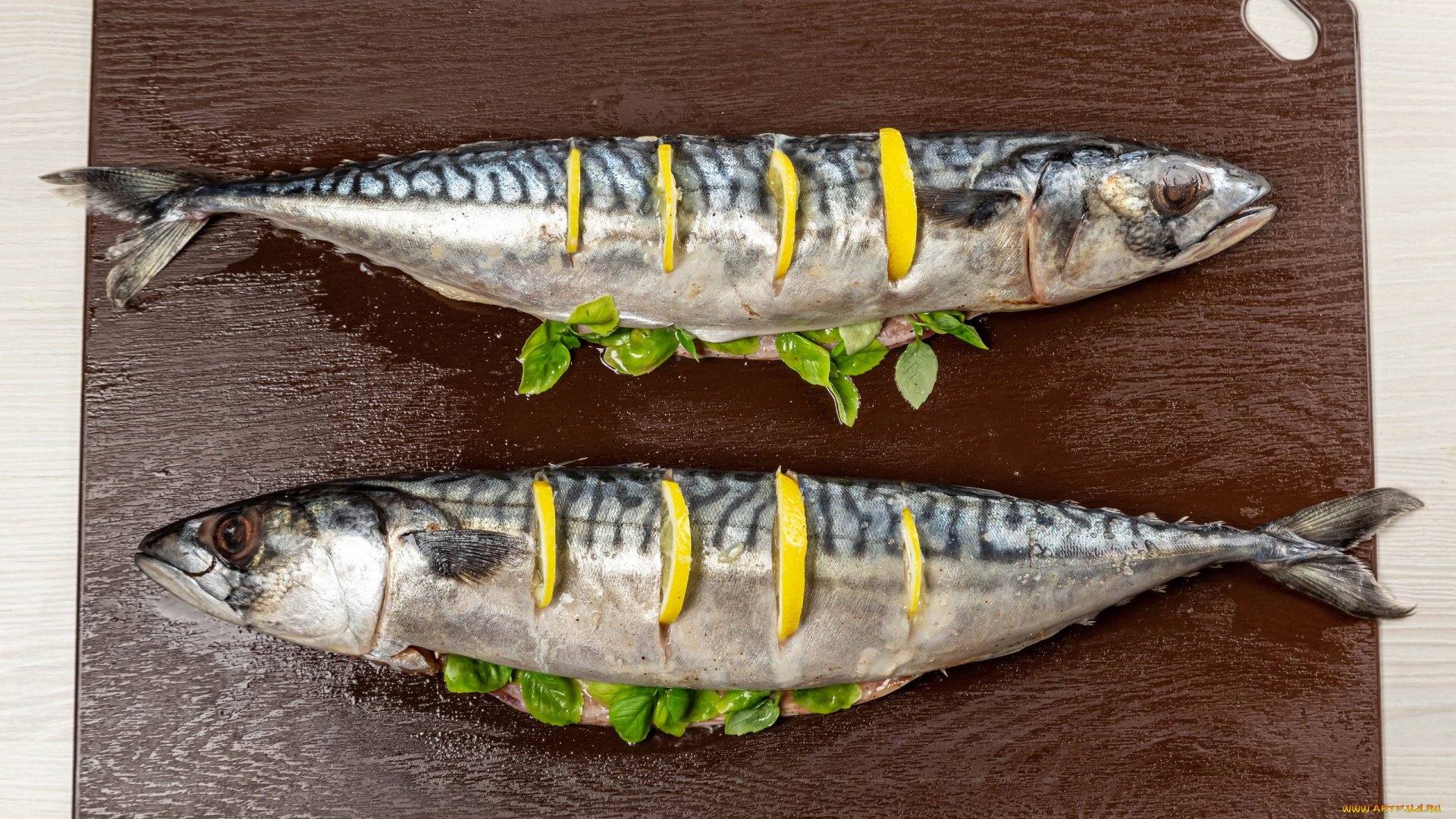 еда, рыба, , морепродукты, , суши, , роллы, скумбрия, мята, лимон