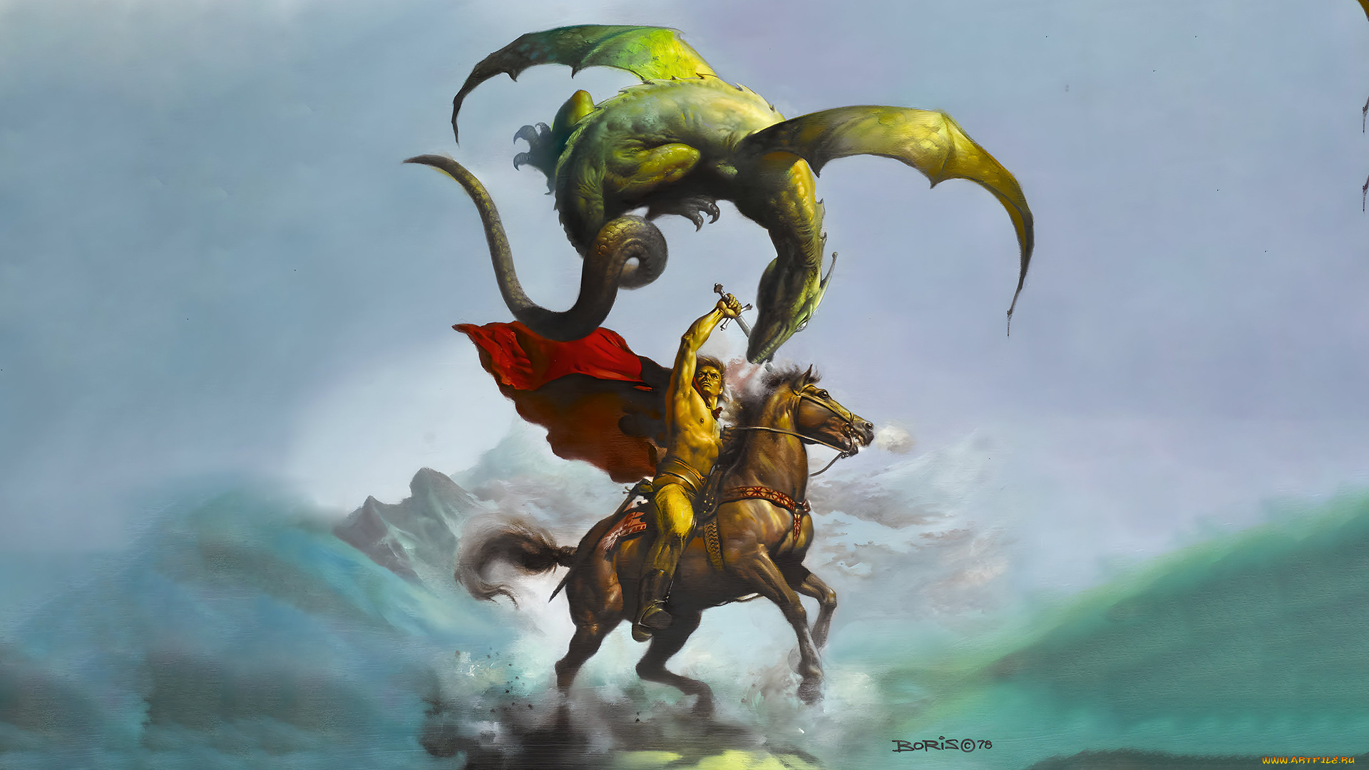 фэнтези, _boris, vallejo, boris, vallejo