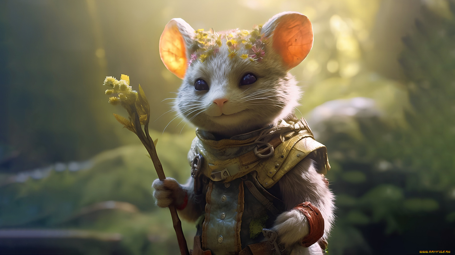 фэнтези, существа, нейросети, графика, нейроарт, ai, art, нейронные, сети, рисунки, нейро, искусство, мышь