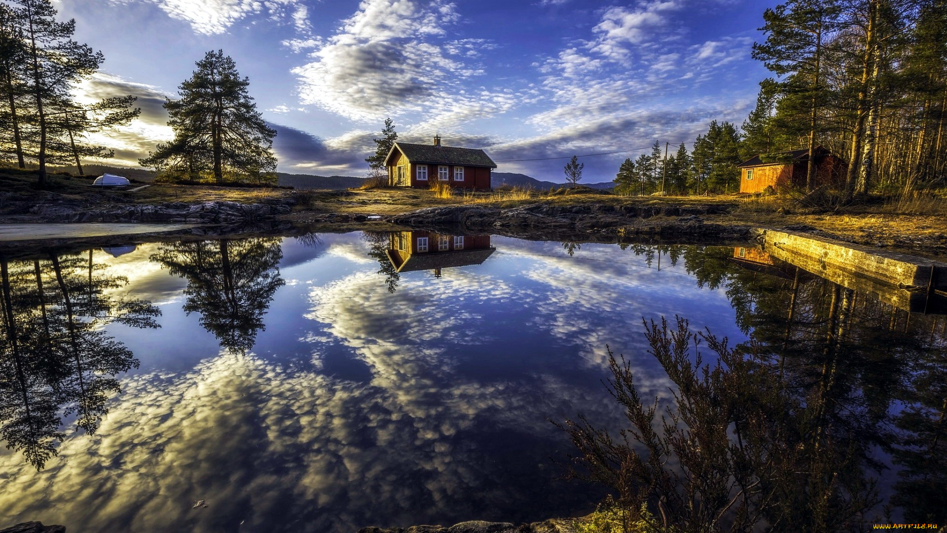 ringerike, norway, города, -, здания, , дома