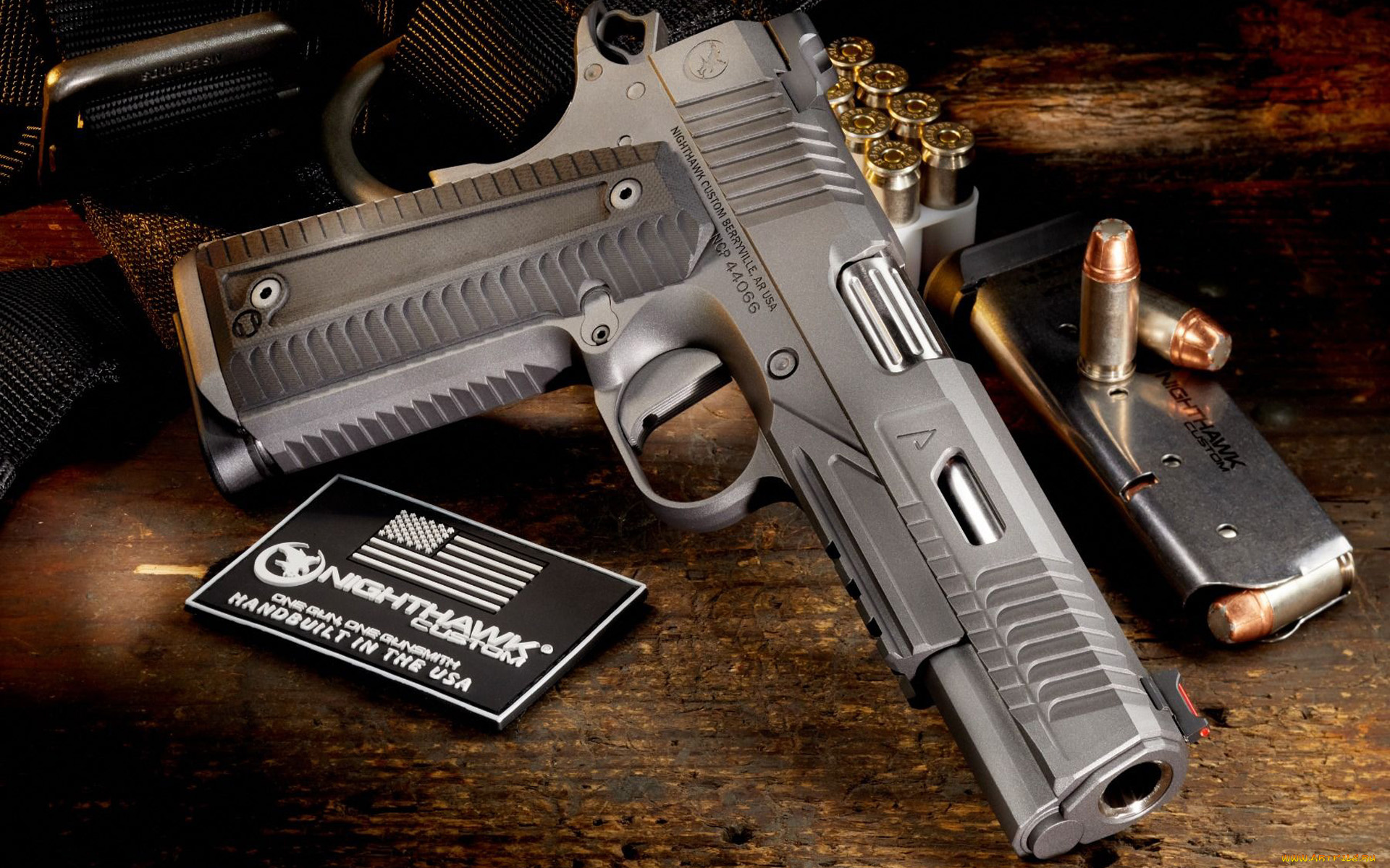 оружие, пистолеты, nighthawk