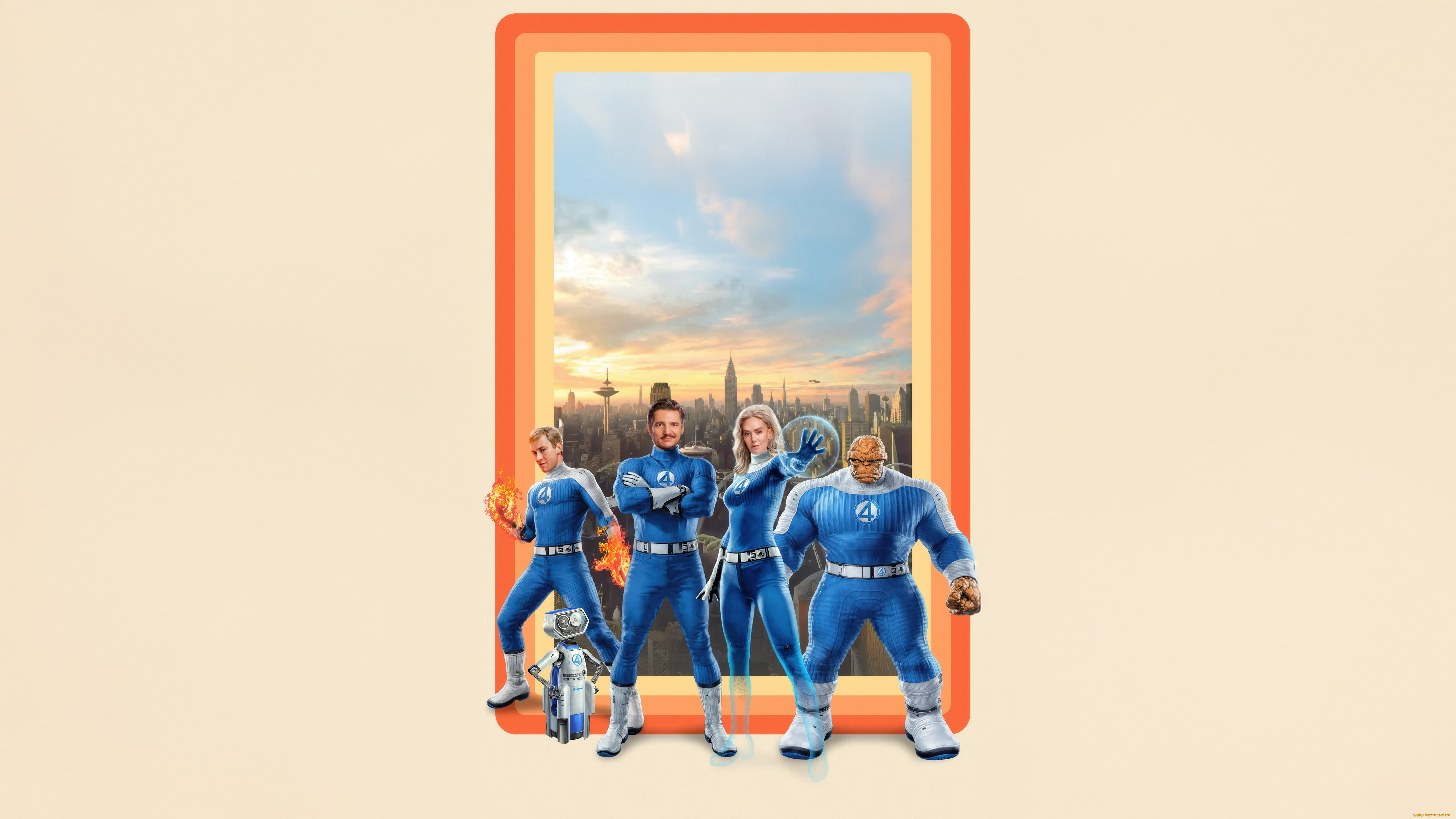 кино, фильмы, the, fantastic, four, , first, steps, the, fantastic, four, first, steps