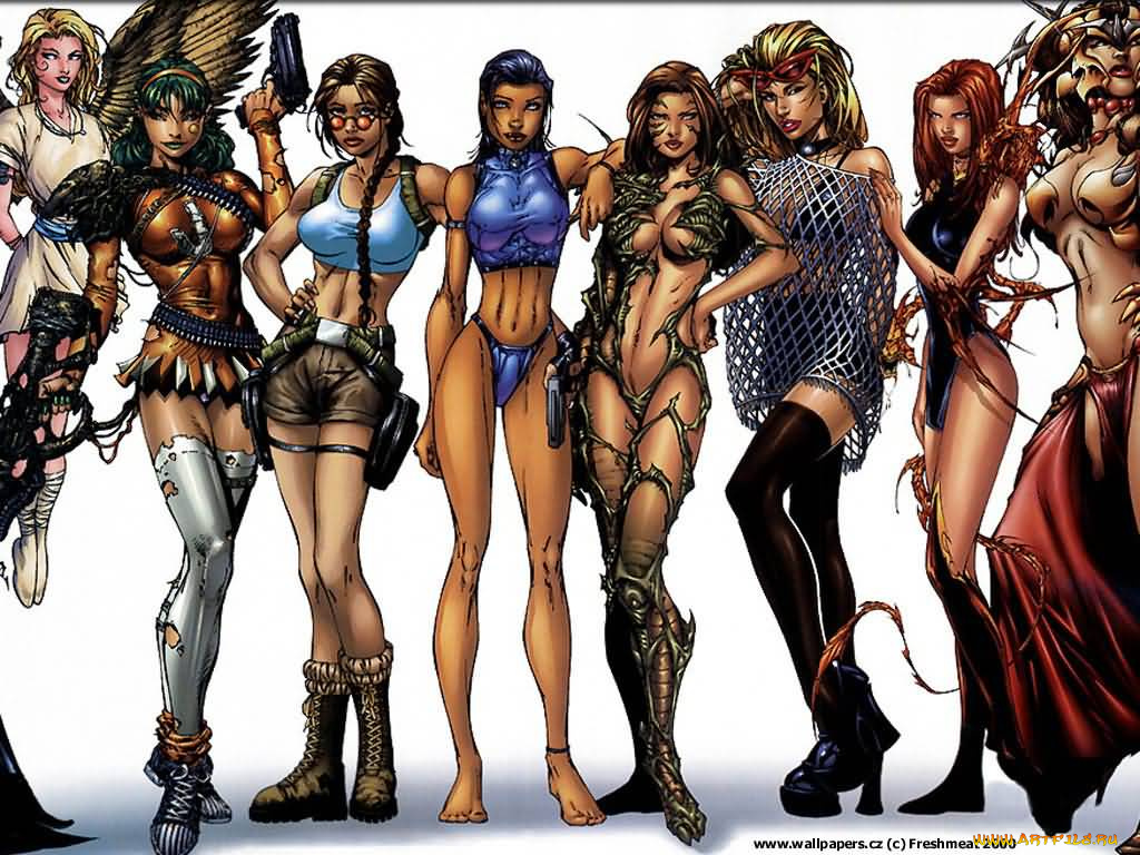 комиксы, рисованные