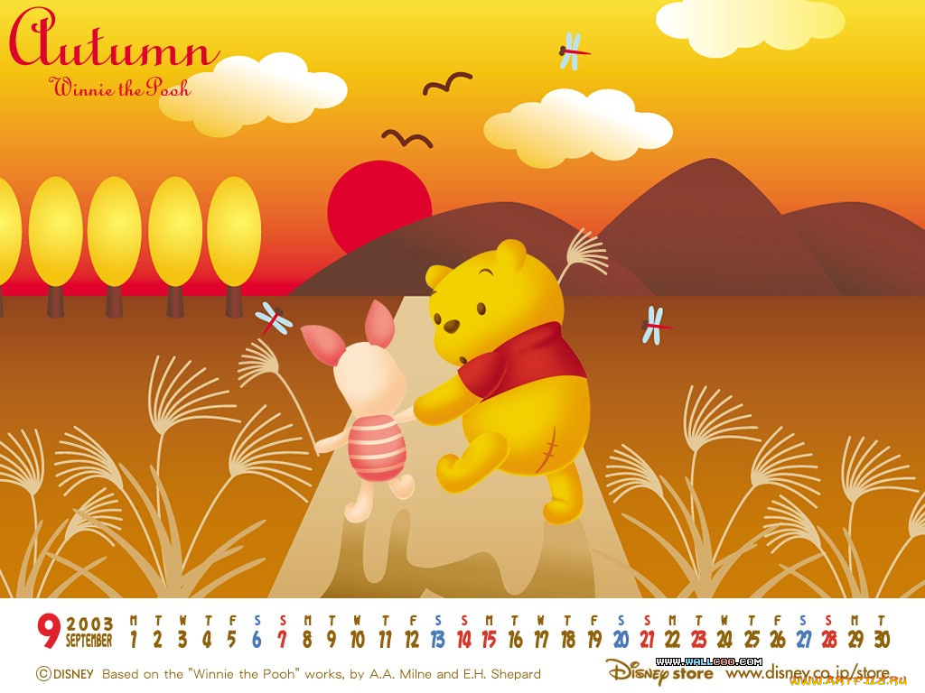 мультфильмы, winnie, the, pooh