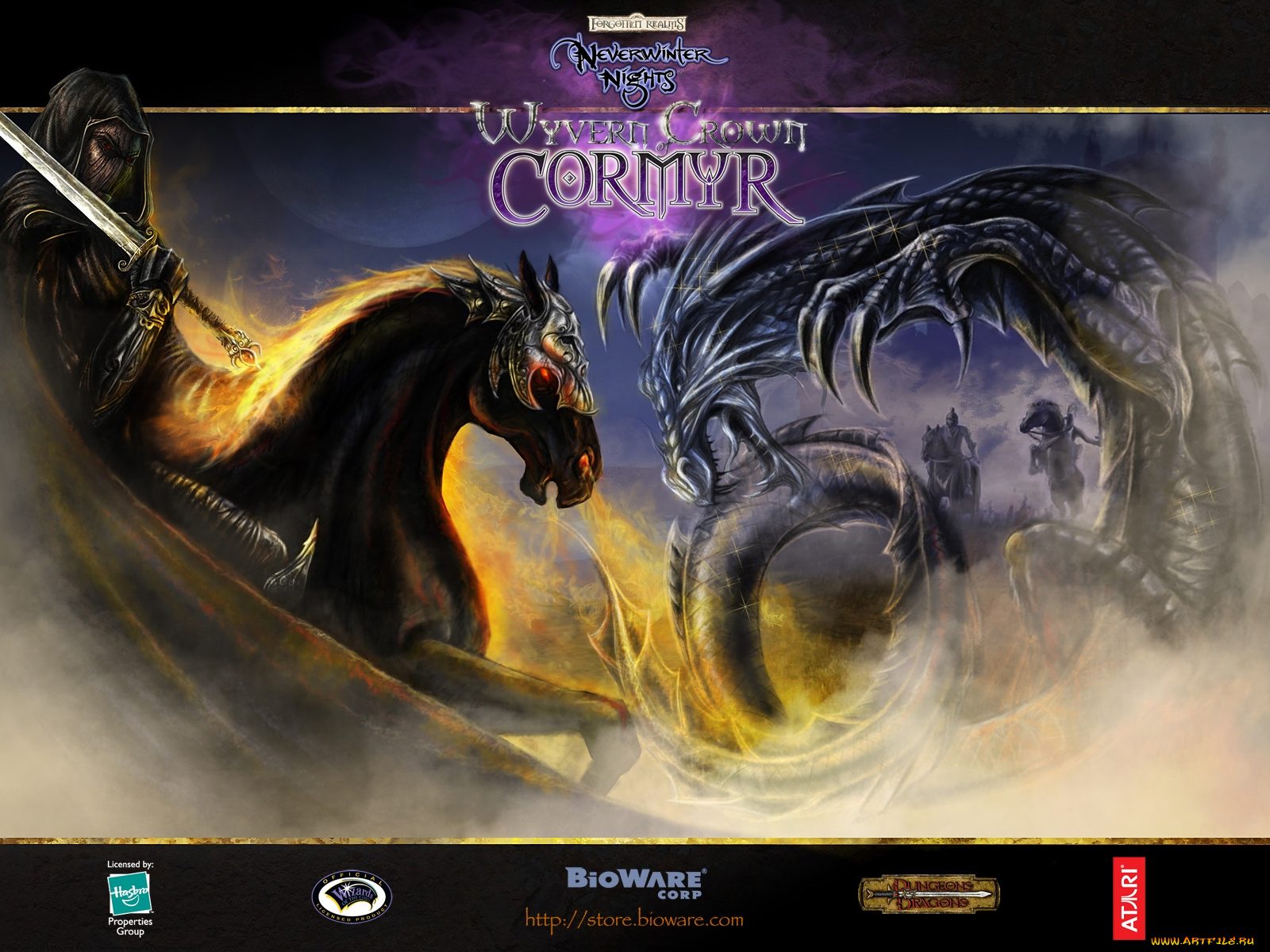 видео, игры, neverwinter, nights, wyvern, crown, of, cormyr