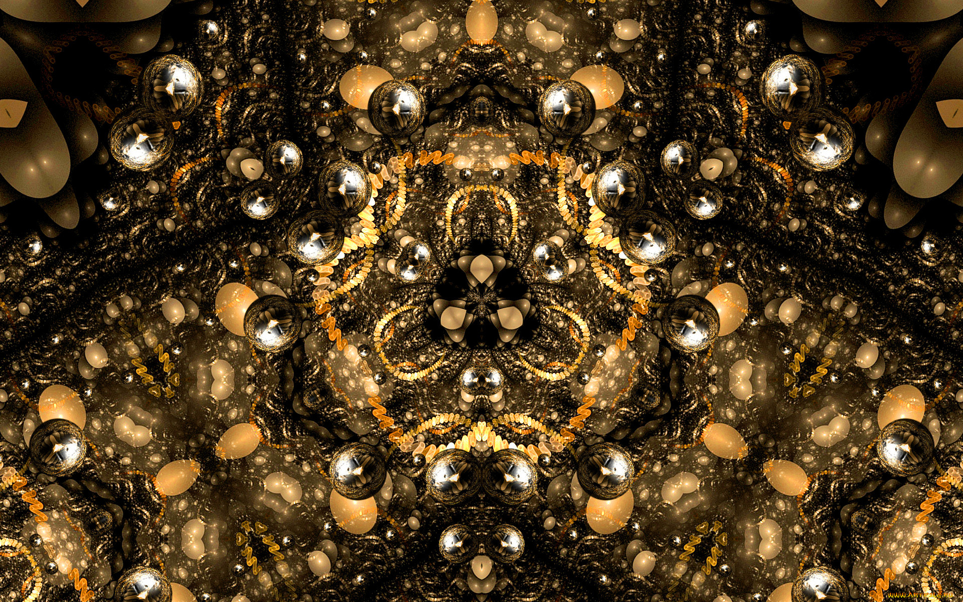 3д, графика, fractal, фракталы