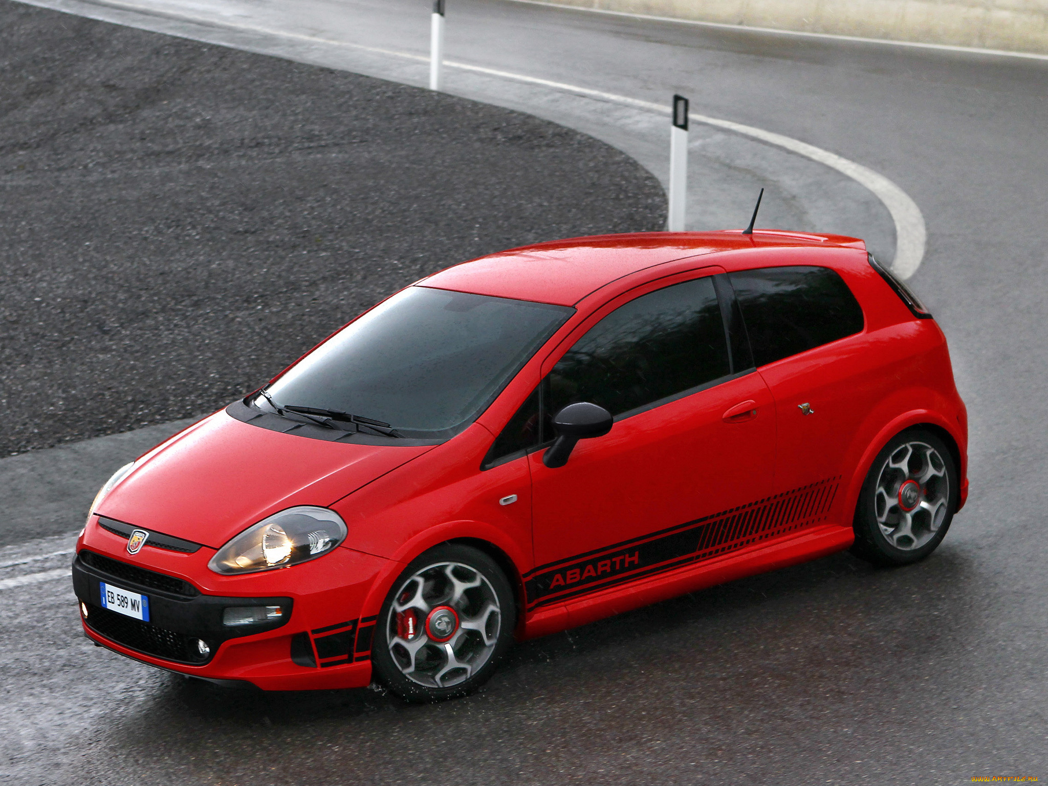 abarth, punto, evo, 2010, автомобили, fiat