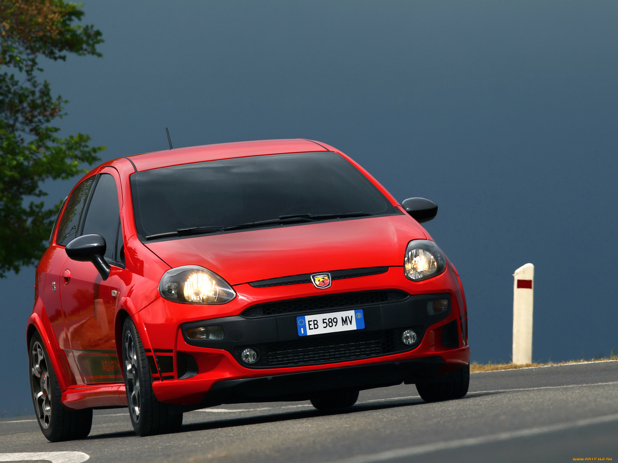 abarth, punto, evo, 2010, автомобили, fiat