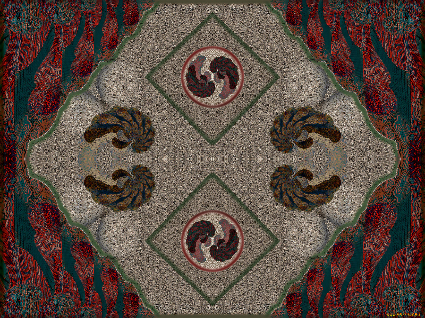 3д, графика, fractal, фракталы, фрактал