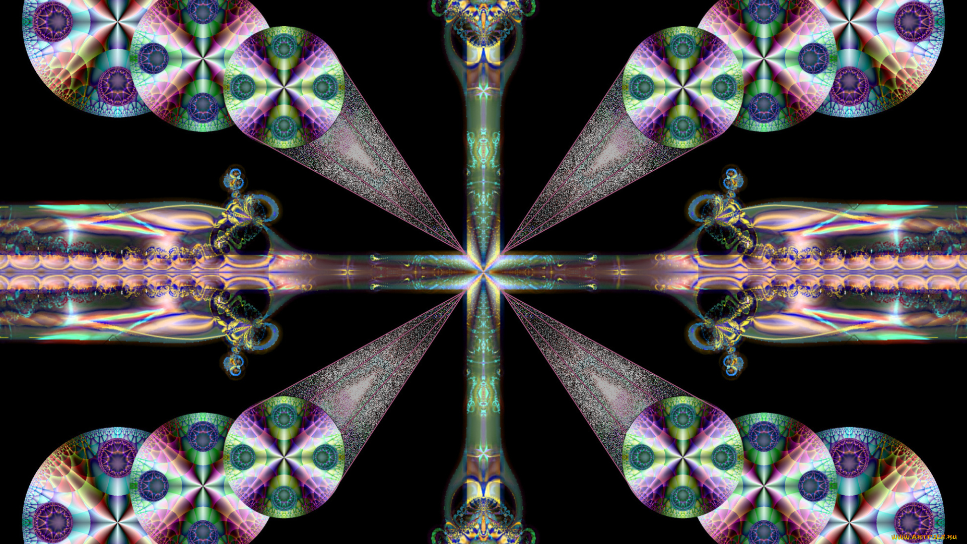 3д, графика, fractal, фракталы, фрактал