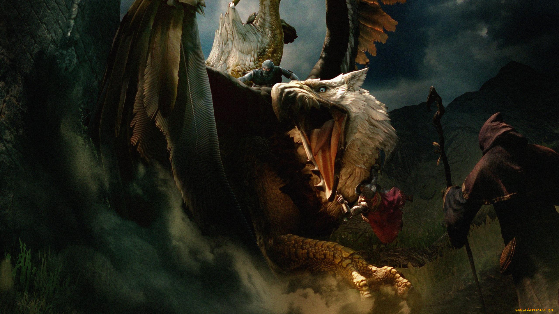 dragon`s, dogma, №508978, видео, игры, птица