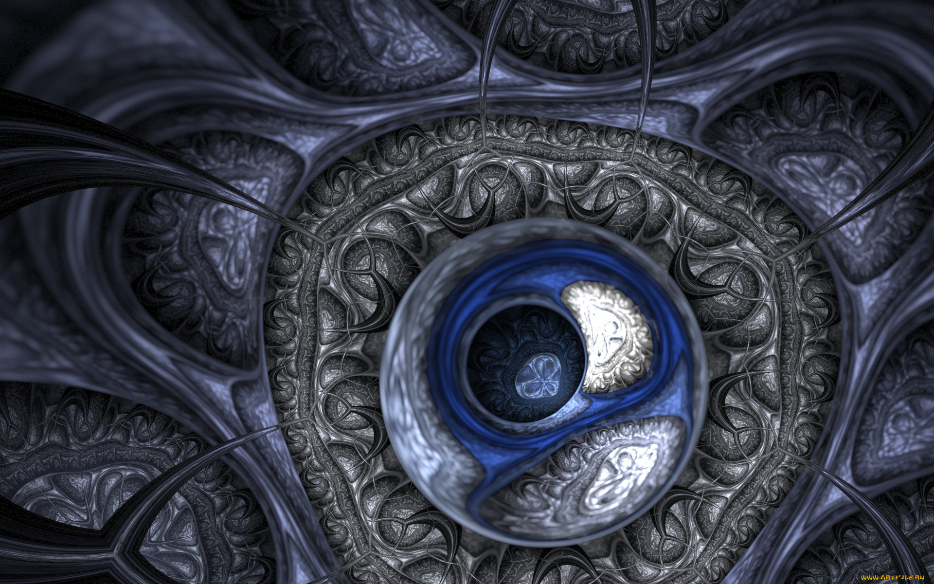 3д, графика, fractal, фракталы, фрактал