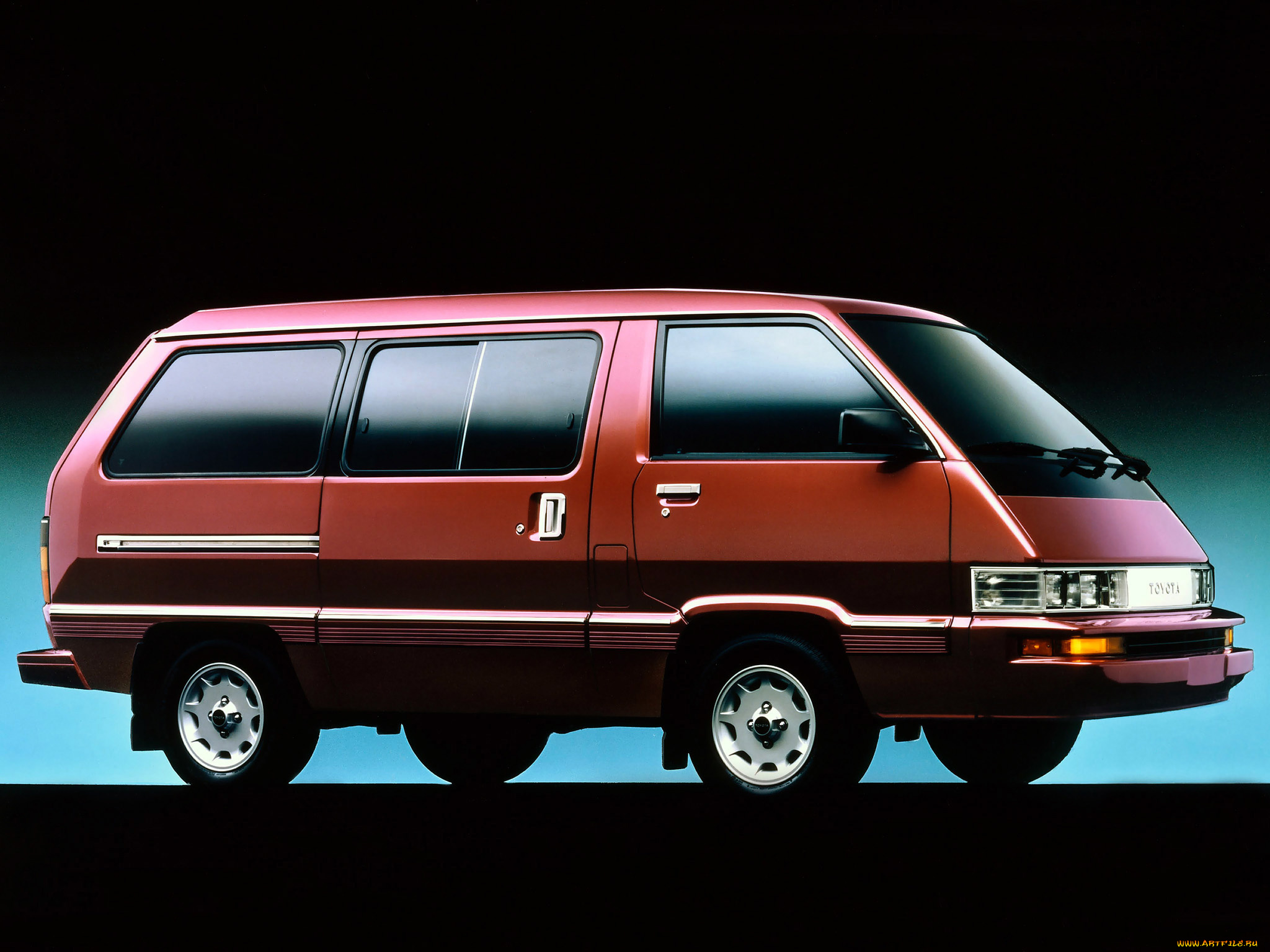 автомобили, toyota, van