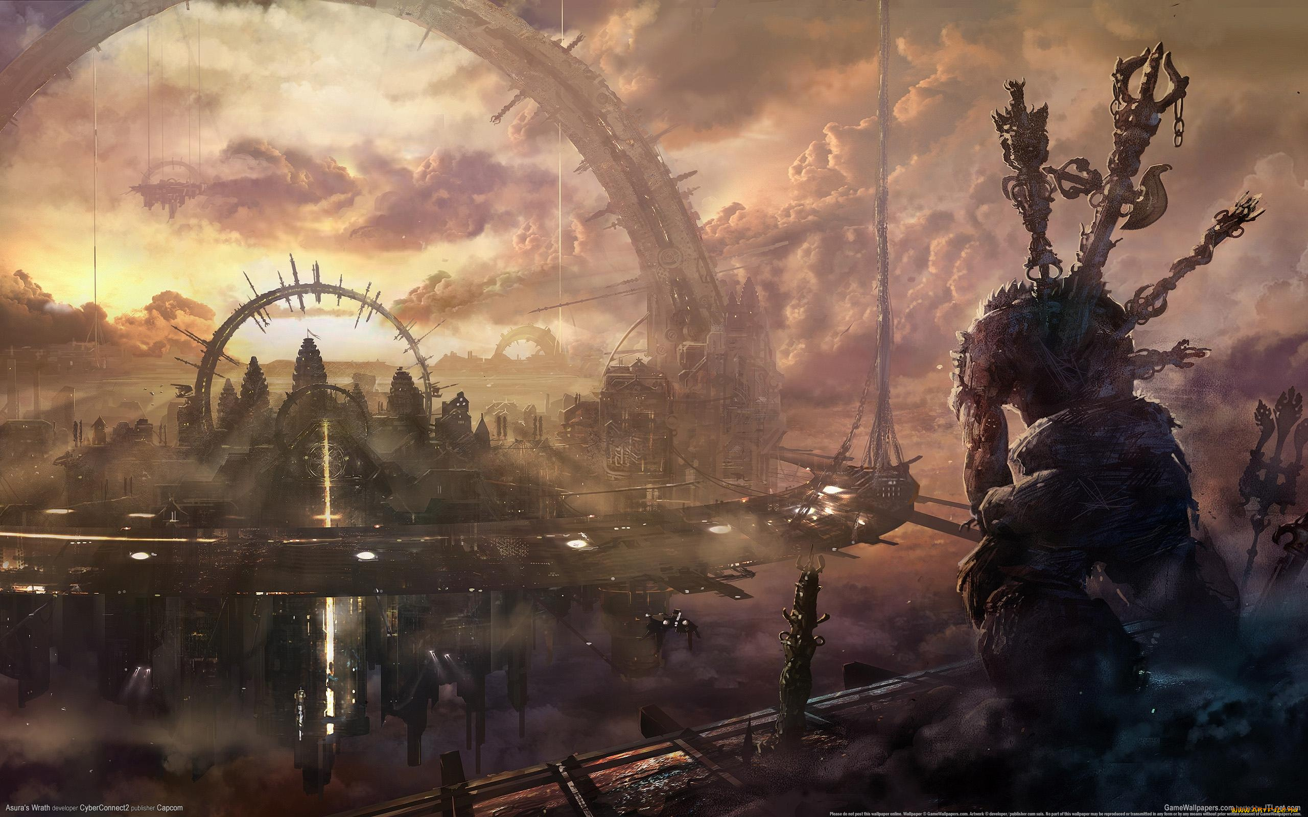 asura`s, wrath, видео, игры, фантастика