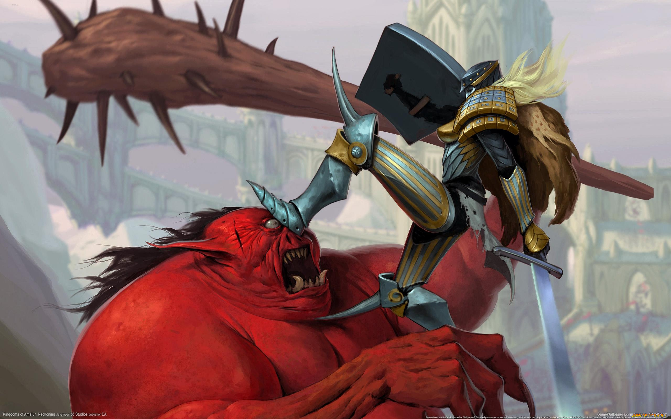 kingdoms, of, amalur, reckoning, видео, игры, существо