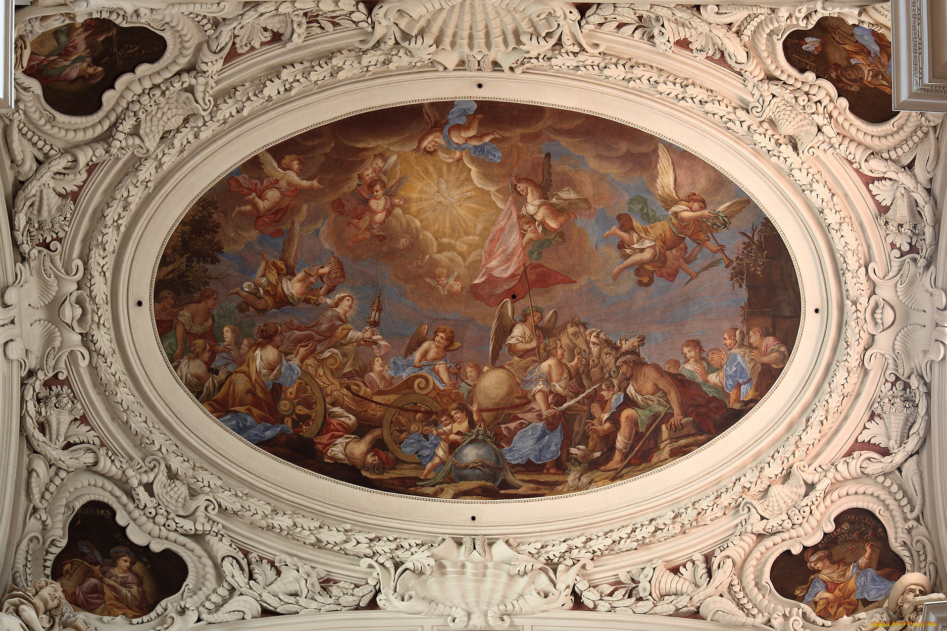 разное, элементы, архитектуры, роспись