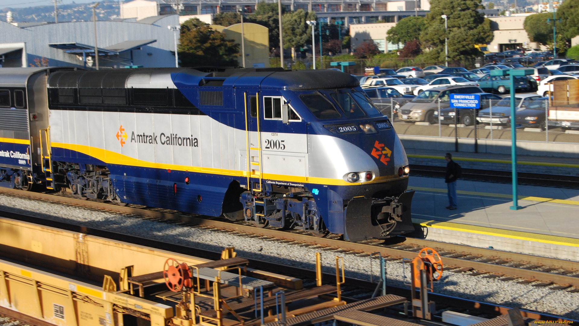 amtrak, техника, поезда, пассажиры, город, станция, поезд