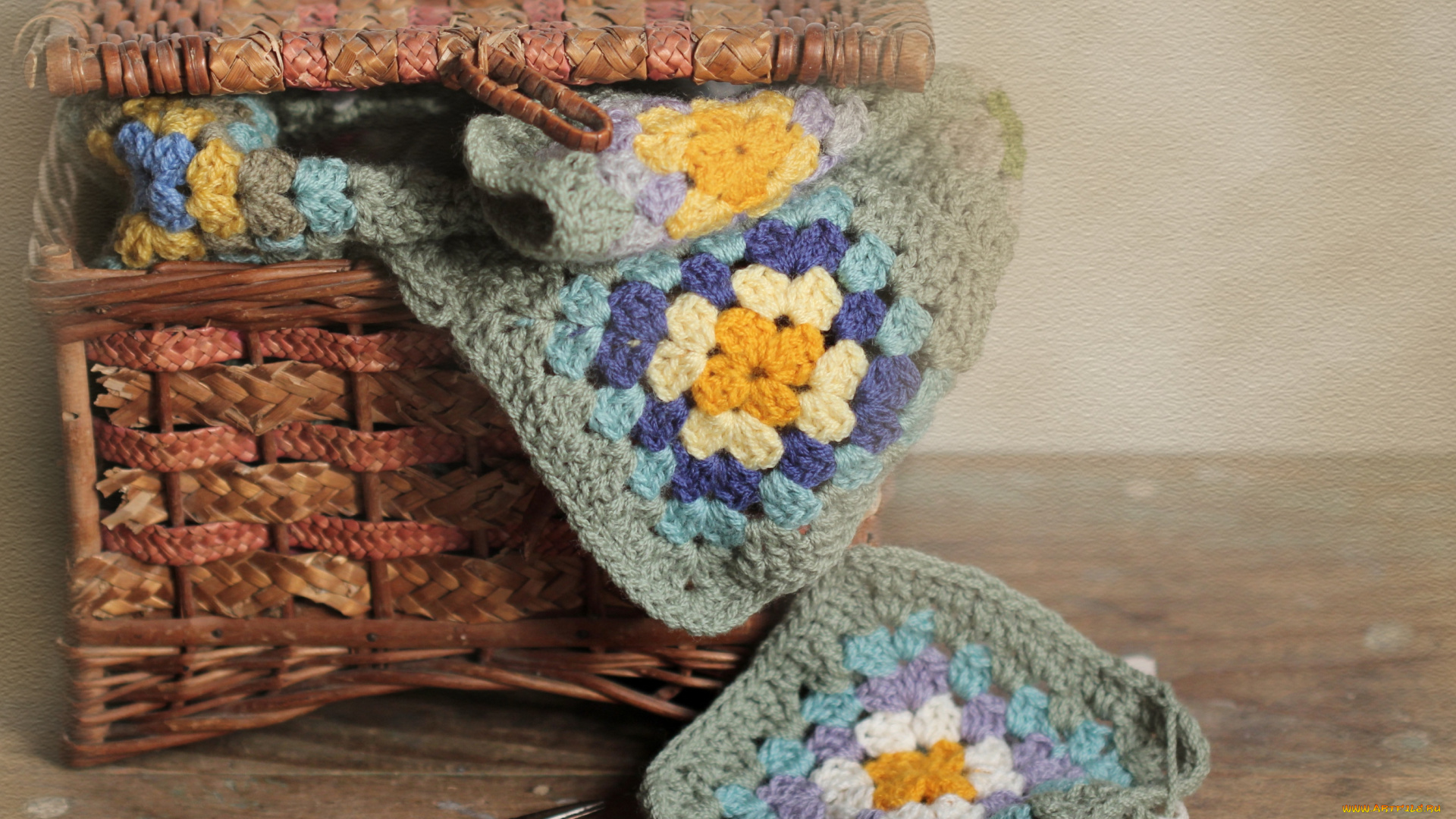 разное, ремесла, поделки, рукоделие, ножницы, вязание, крючок, корзинка