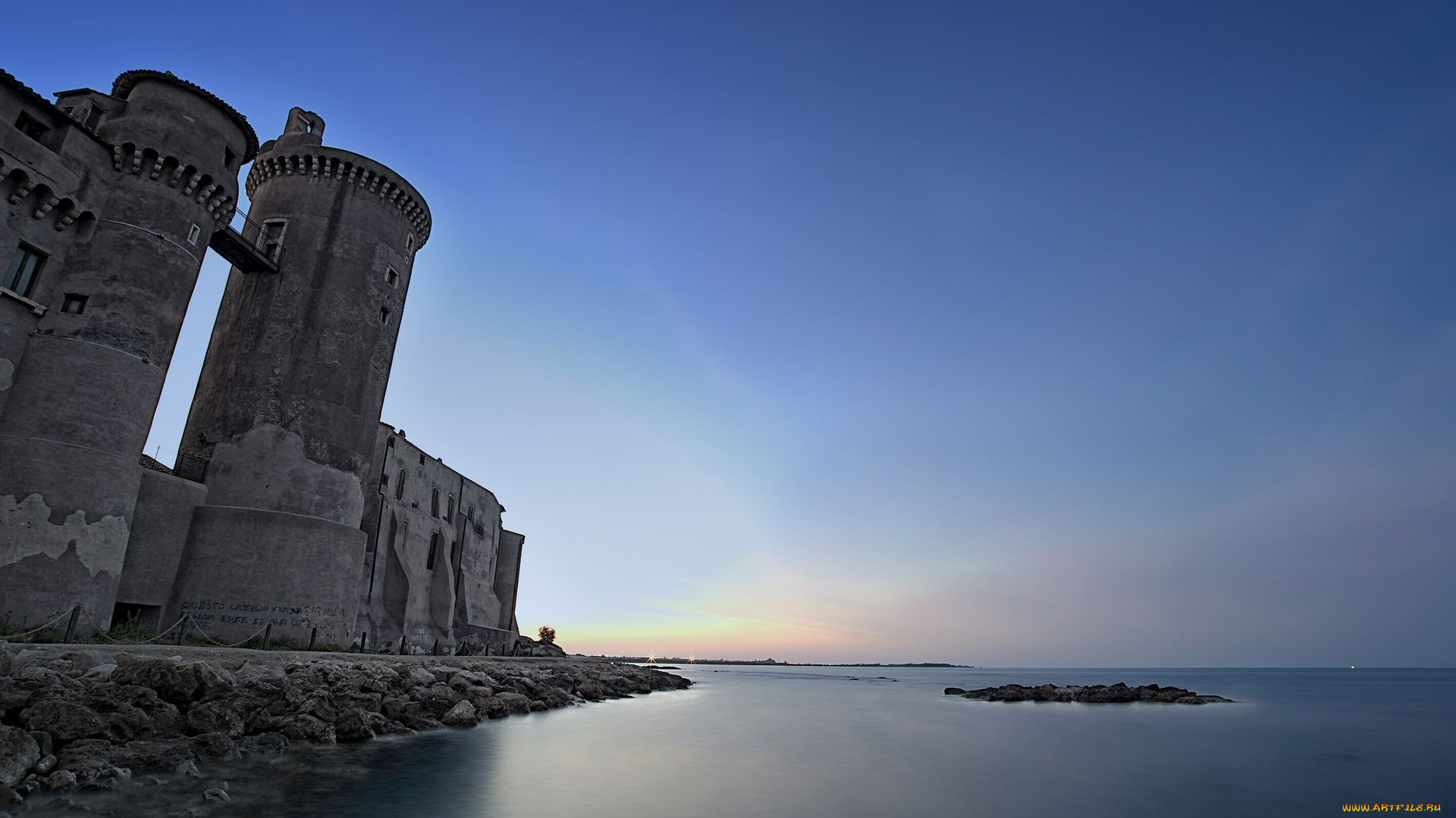santa, severa, castle, italy, города, дворцы, замки, крепости, море