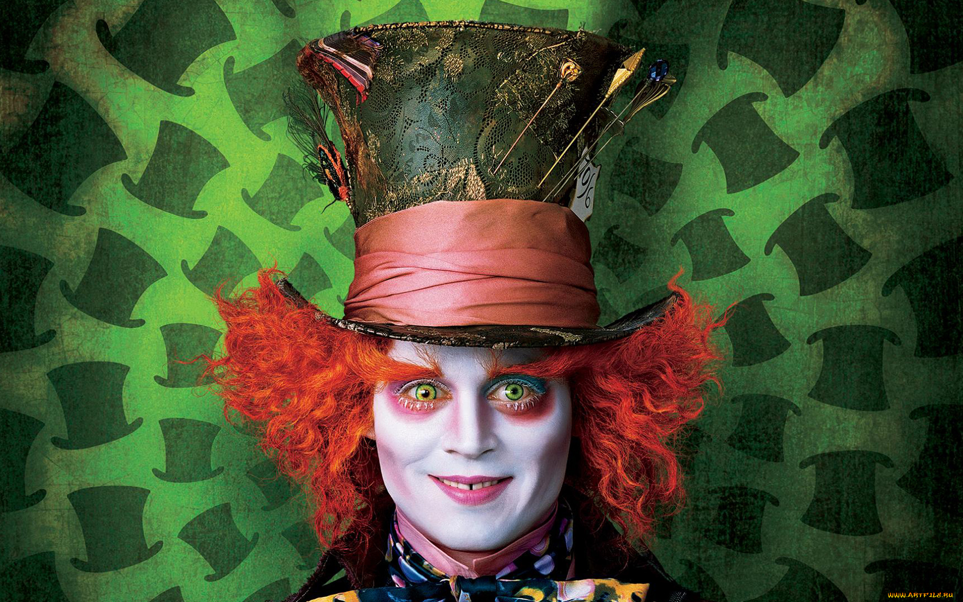 алиса, стране, чудес, кино, фильмы, alice, in, wonderland, джонни, депп, в