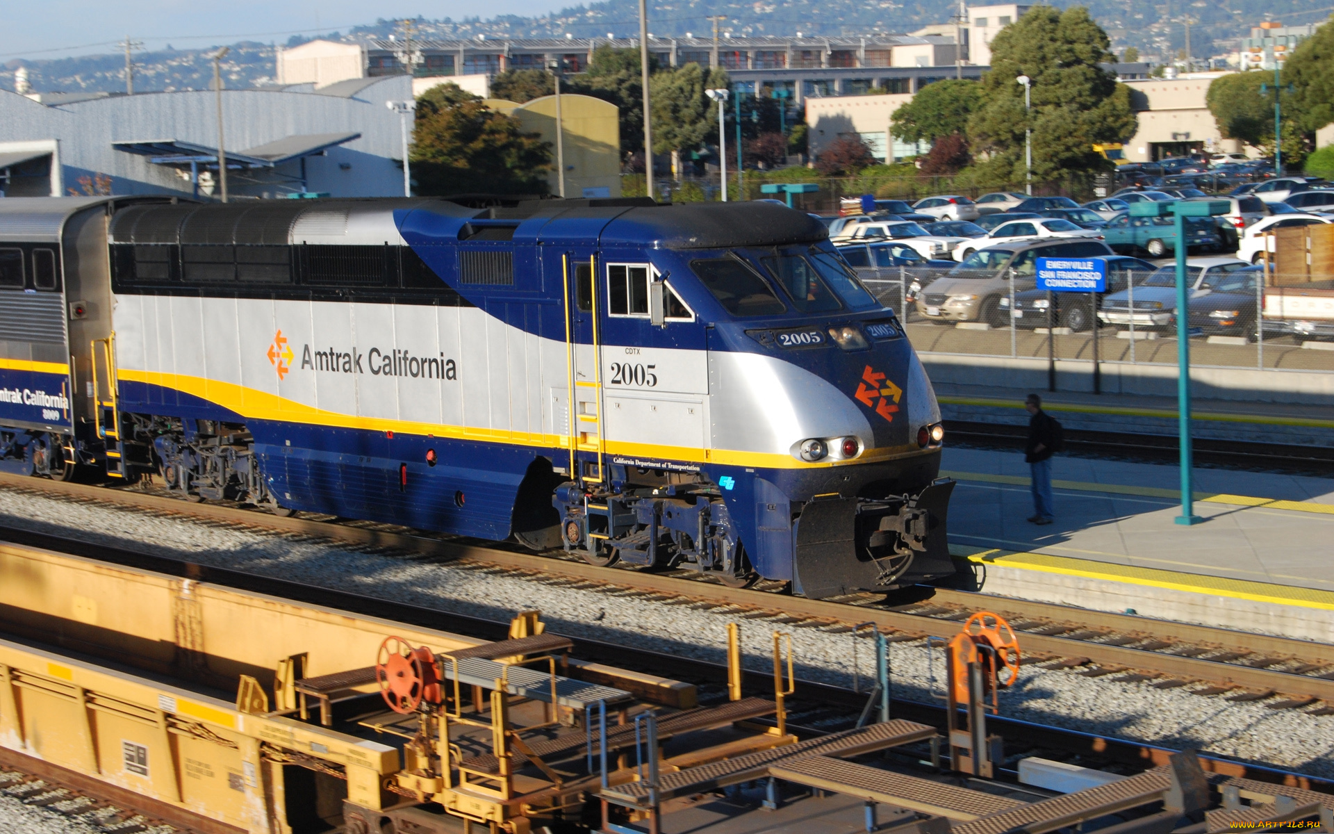 amtrak, техника, поезда, пассажиры, город, станция, поезд