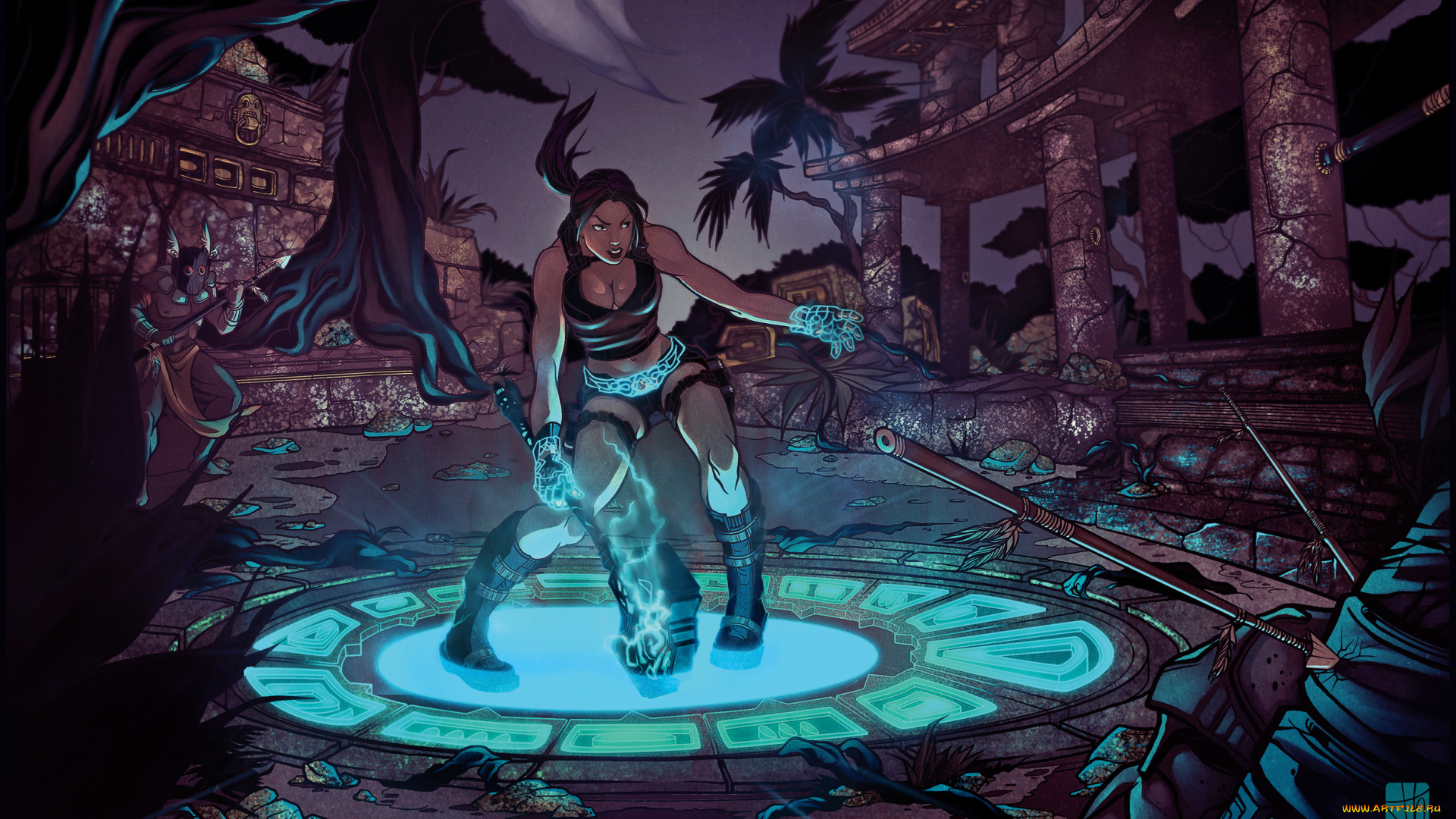 видео, игры, tomb, raider, 2013, магия, руины, девушка