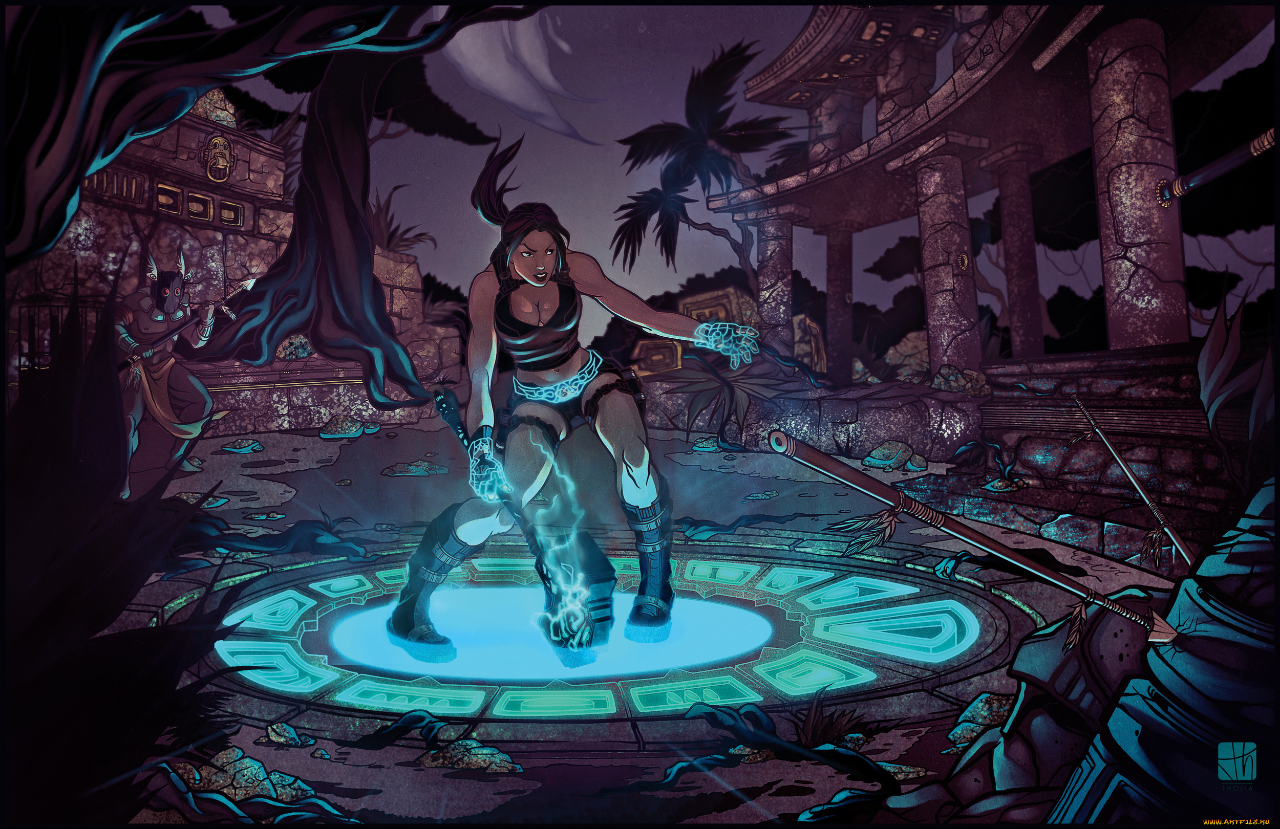 видео, игры, tomb, raider, 2013, магия, руины, девушка